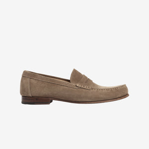 Suede Penny Loafers