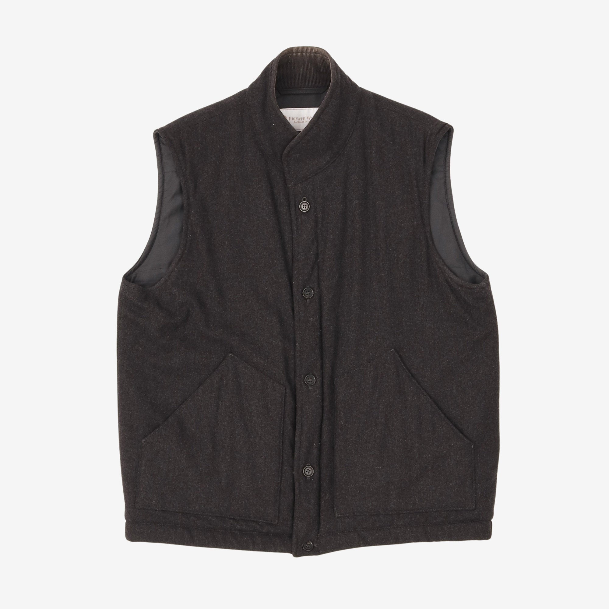 Wool Cashmere Down Vest