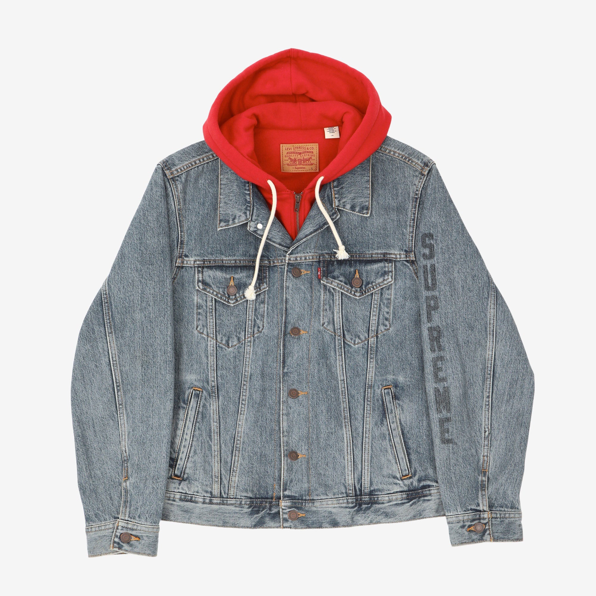 Supreme Hooded Trucker Jacket