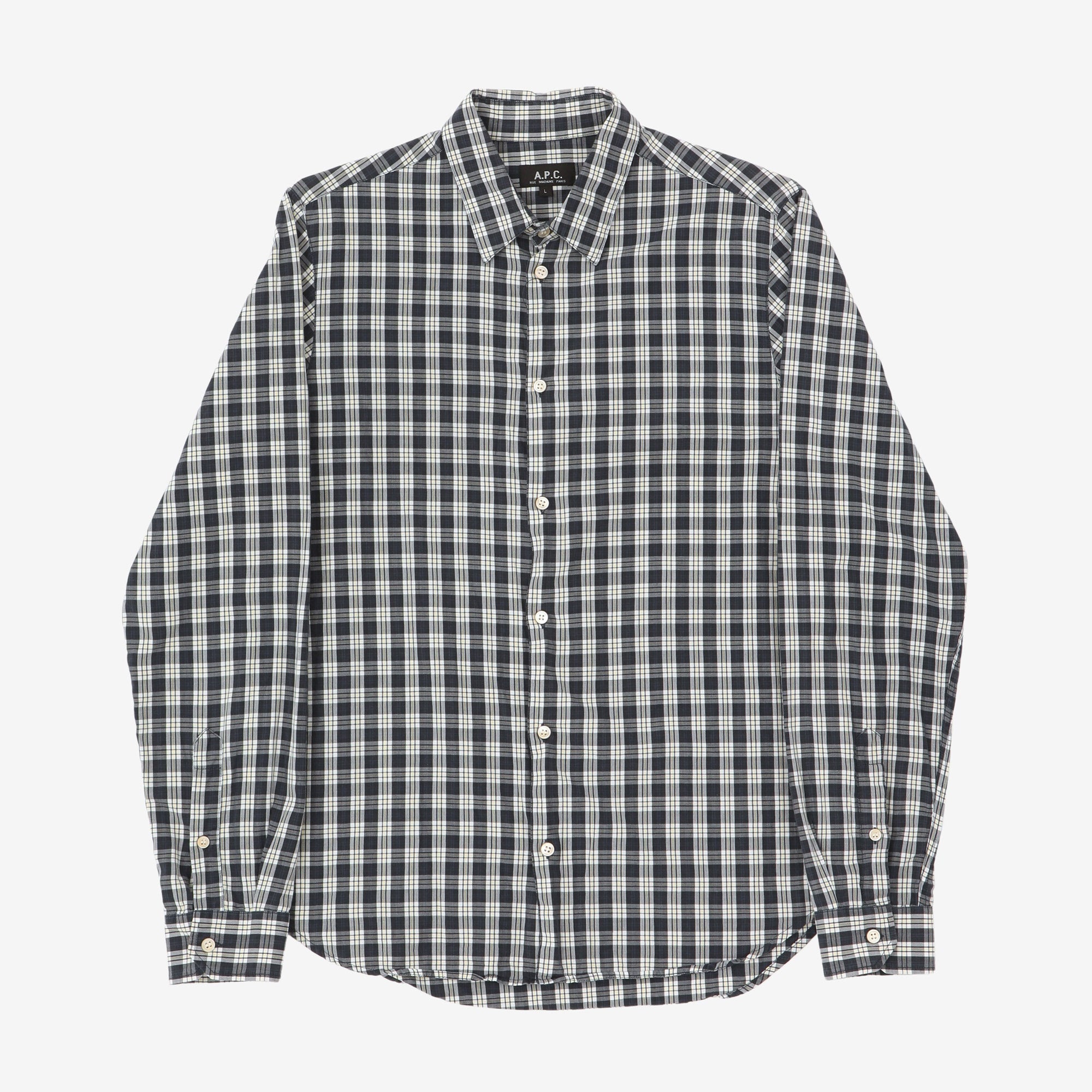 Cotton Check Shirt