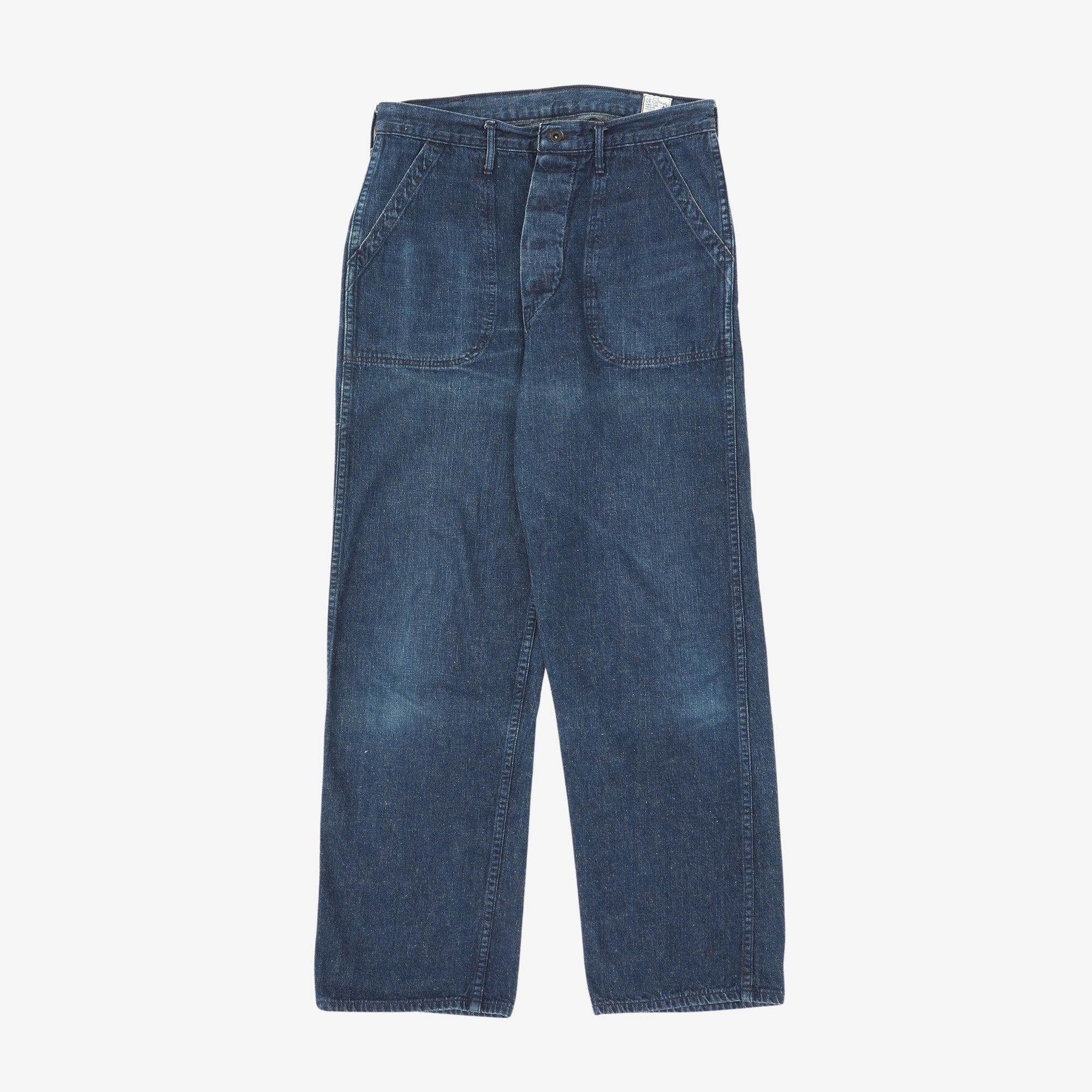Utility Denim Pants