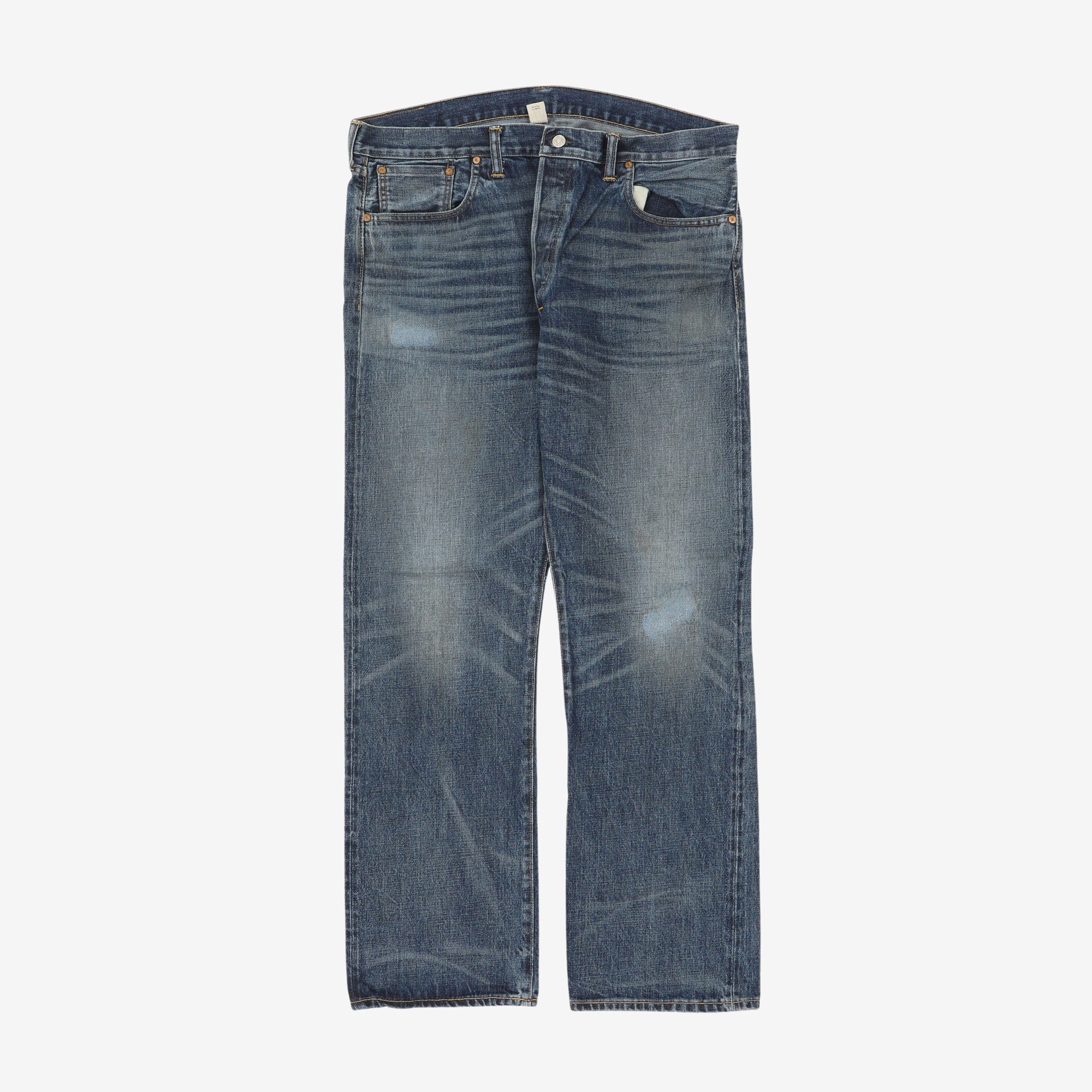 Low Straight Selvedge Denim