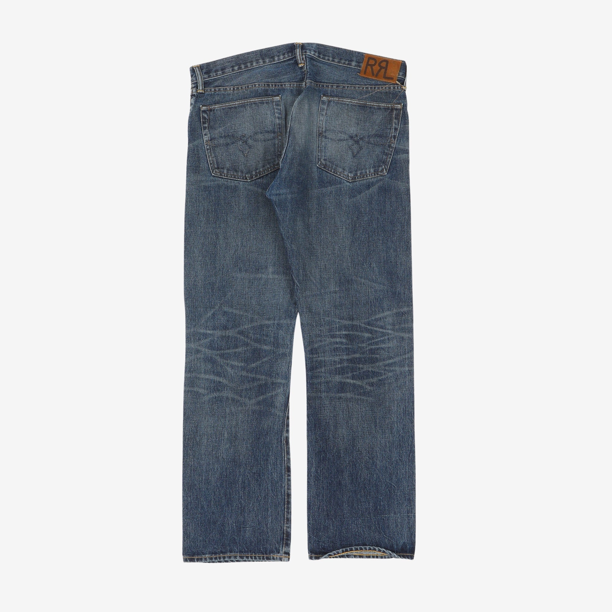 Low Straight Selvedge Denim