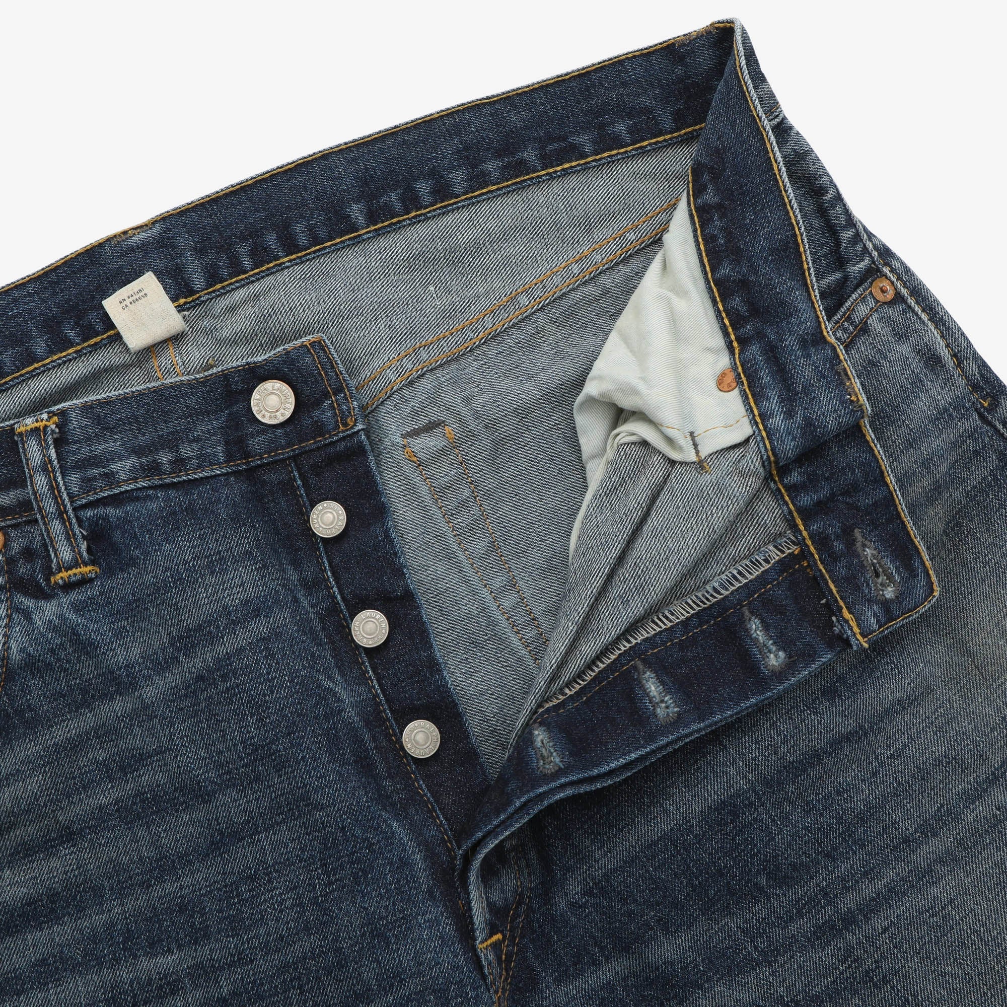 Low Straight Selvedge Denim