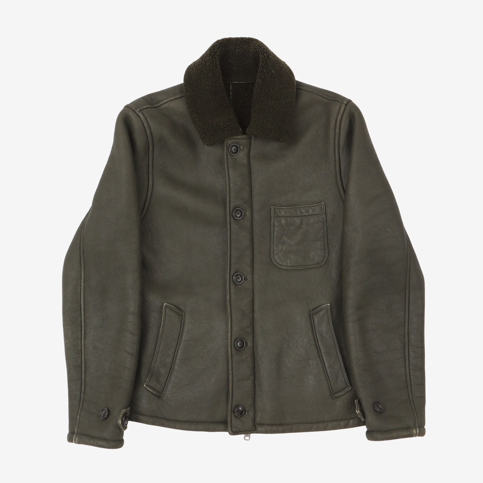 Leather Deck Jacket