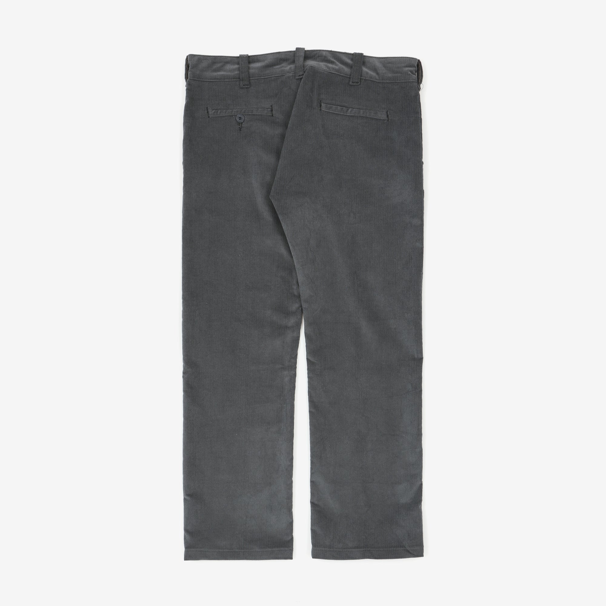 Straight Whale Corduroy Trousers