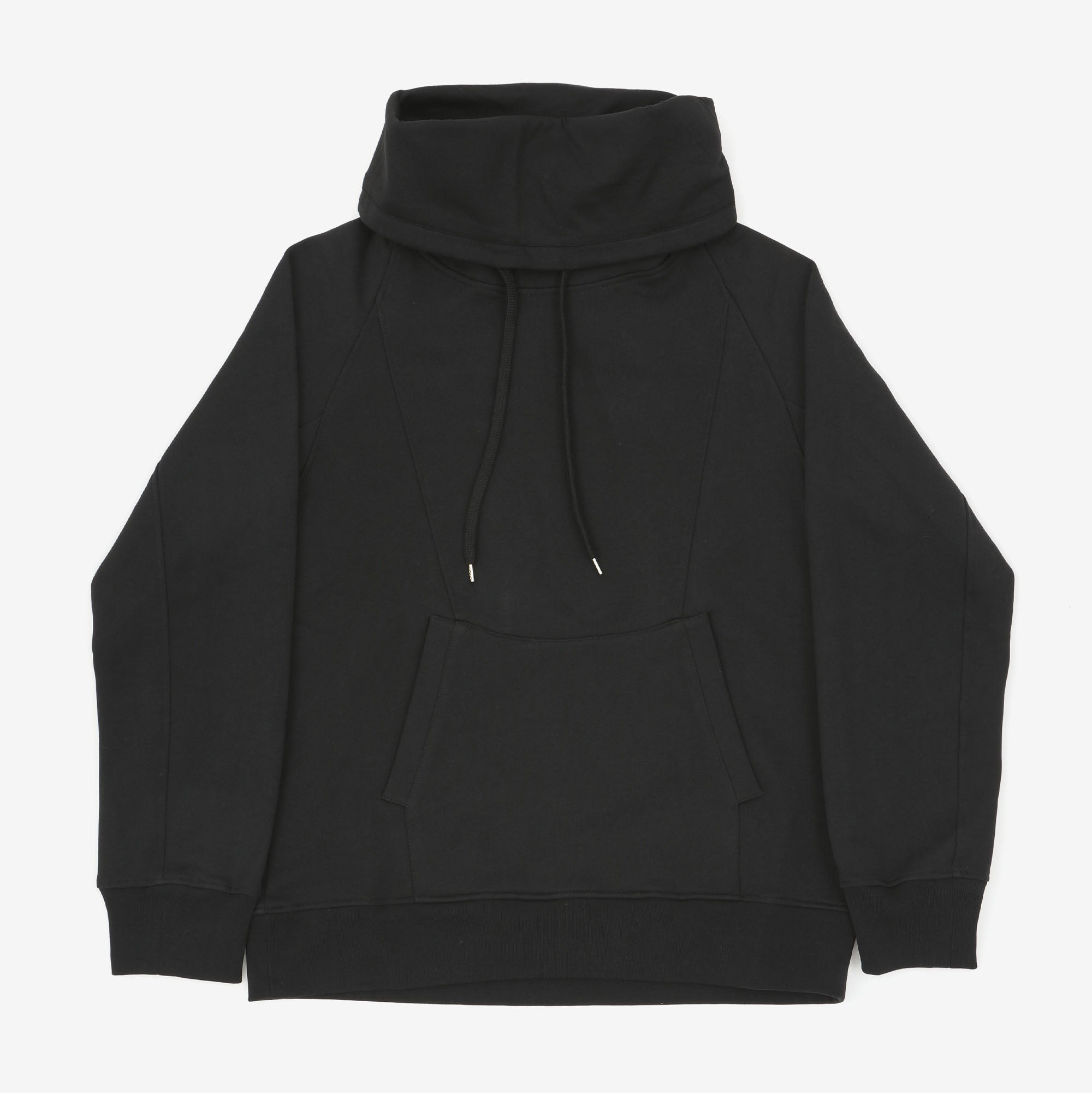 Mole Neck Hooded Sweatshirt
