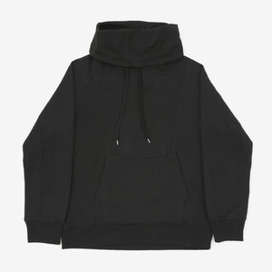 Mole Neck Hooded Sweatshirt