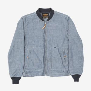 6.8oz Selvedge Chambray Bomber