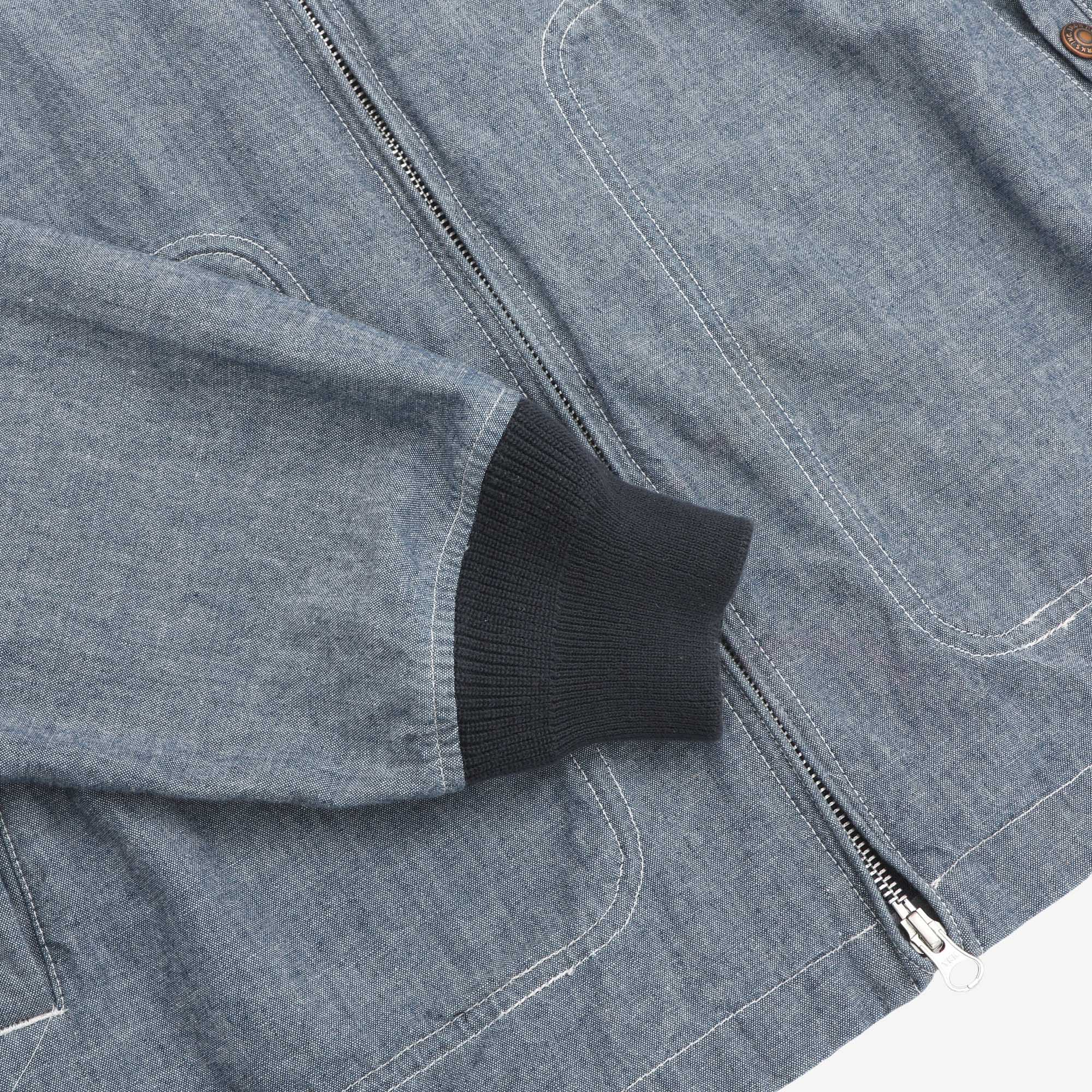 6.8oz Selvedge Chambray Bomber