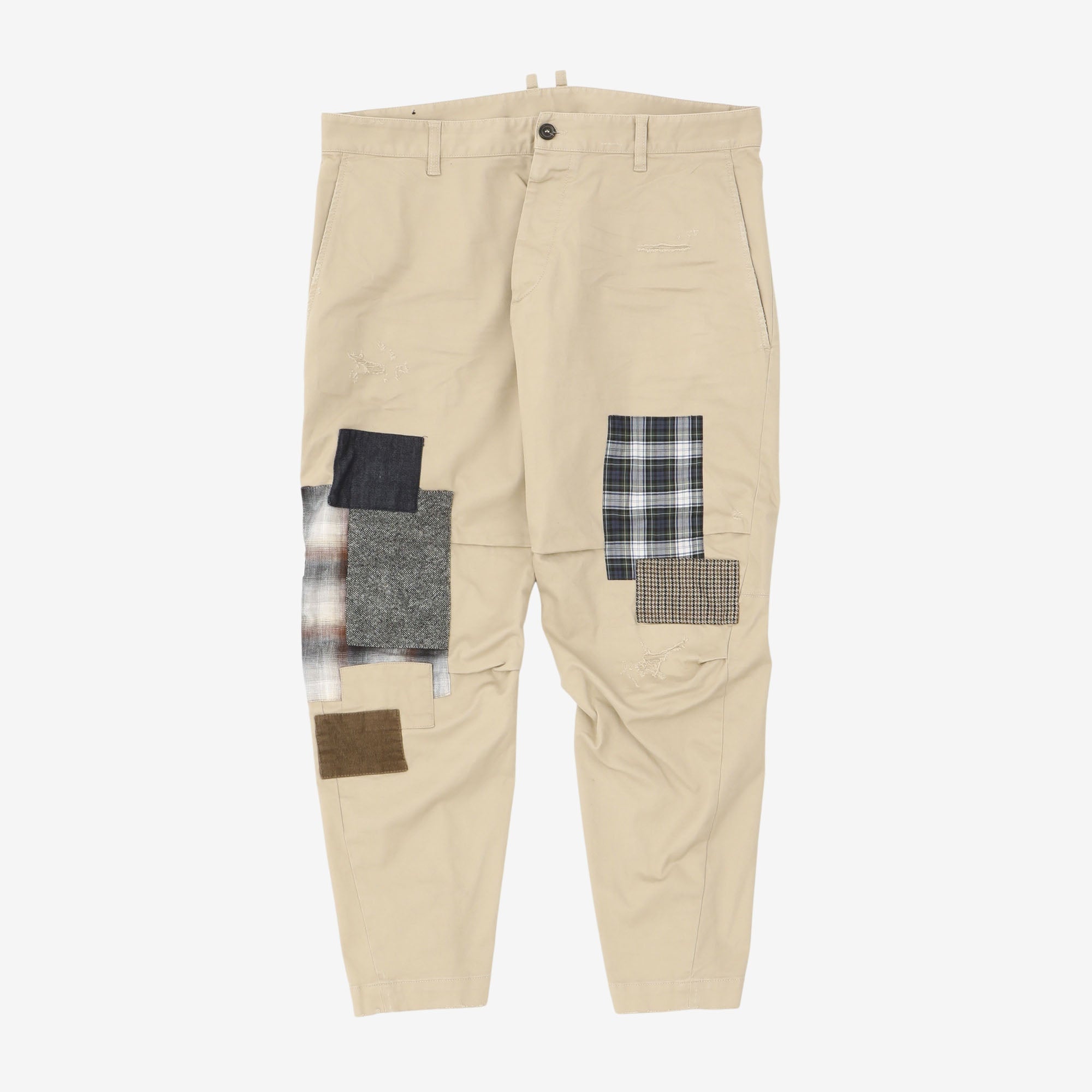 Patchwork Chinos