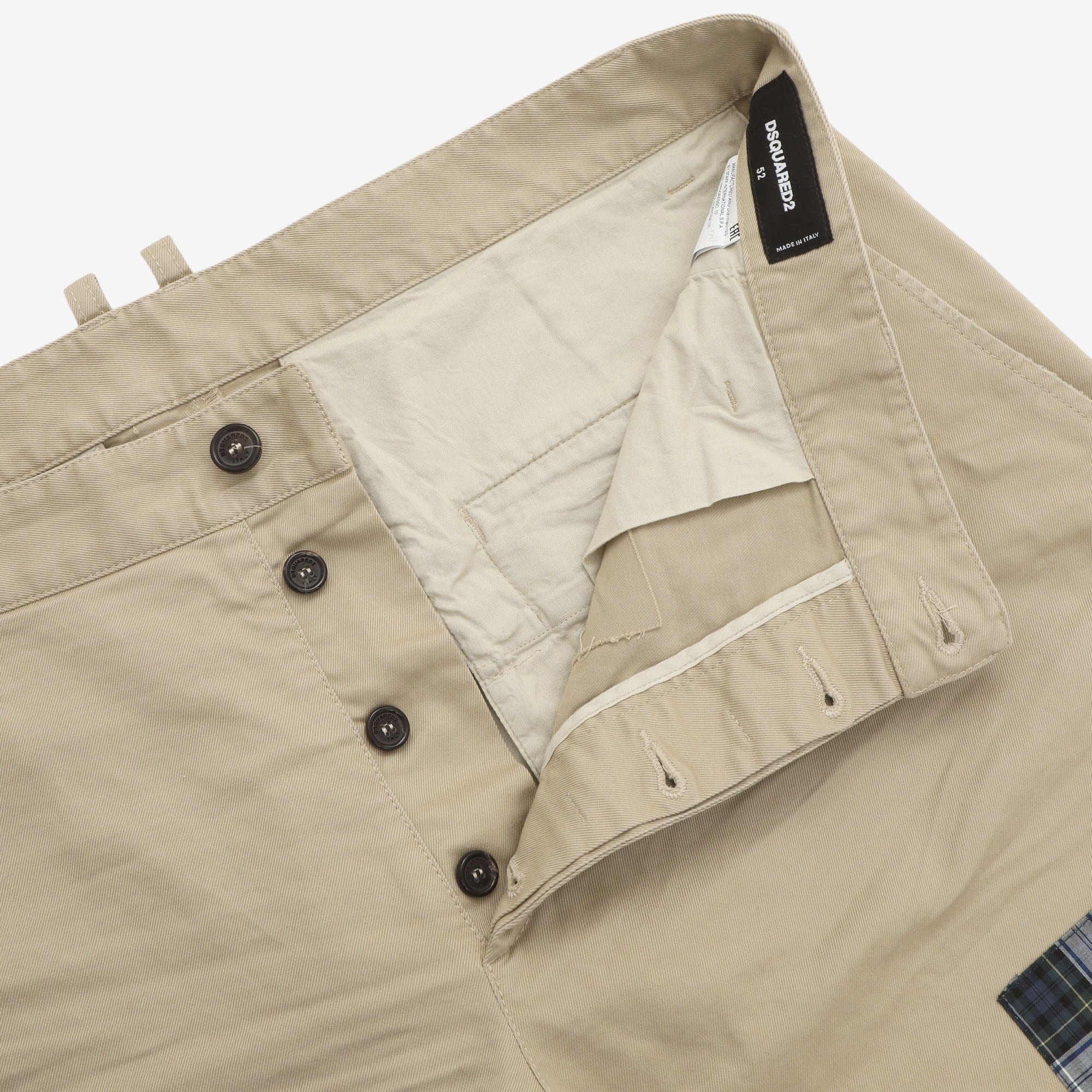 Patchwork Chinos