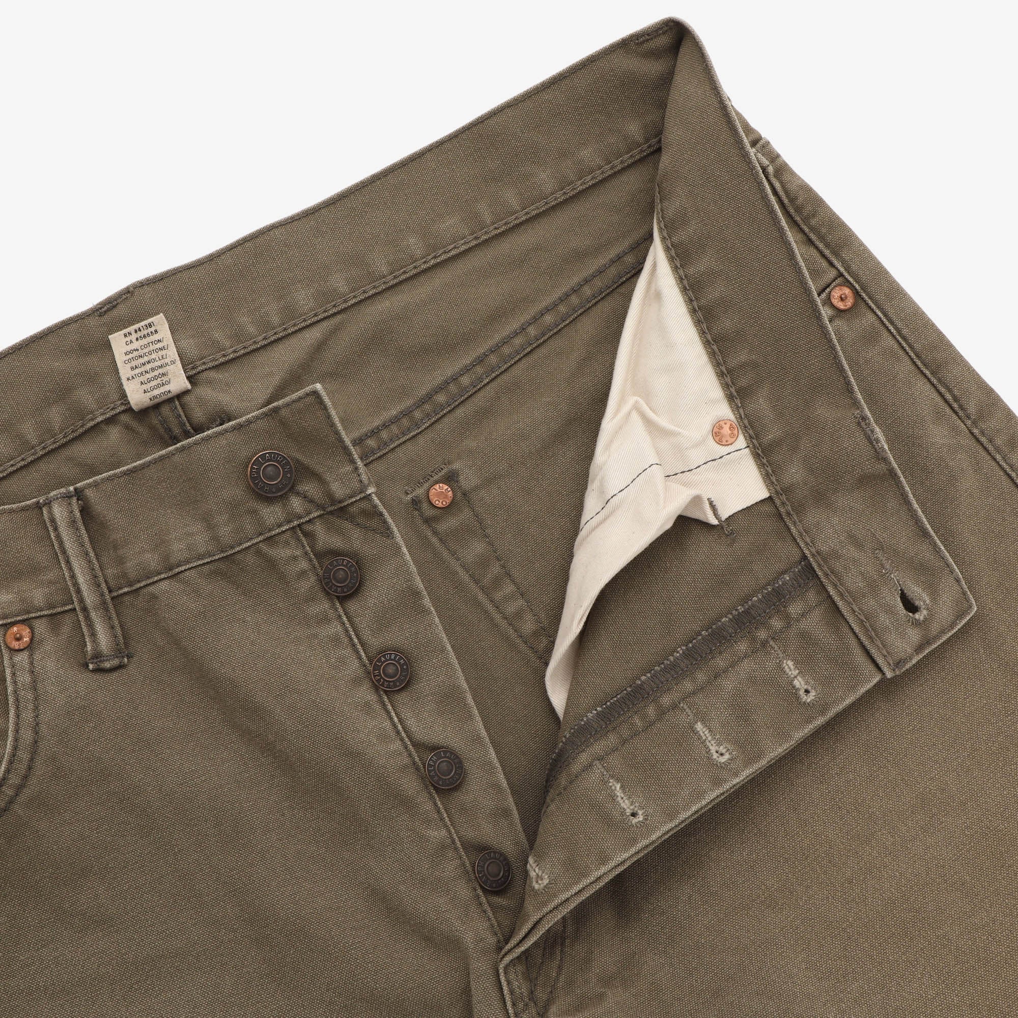 Heavyweight Canvas Trousers