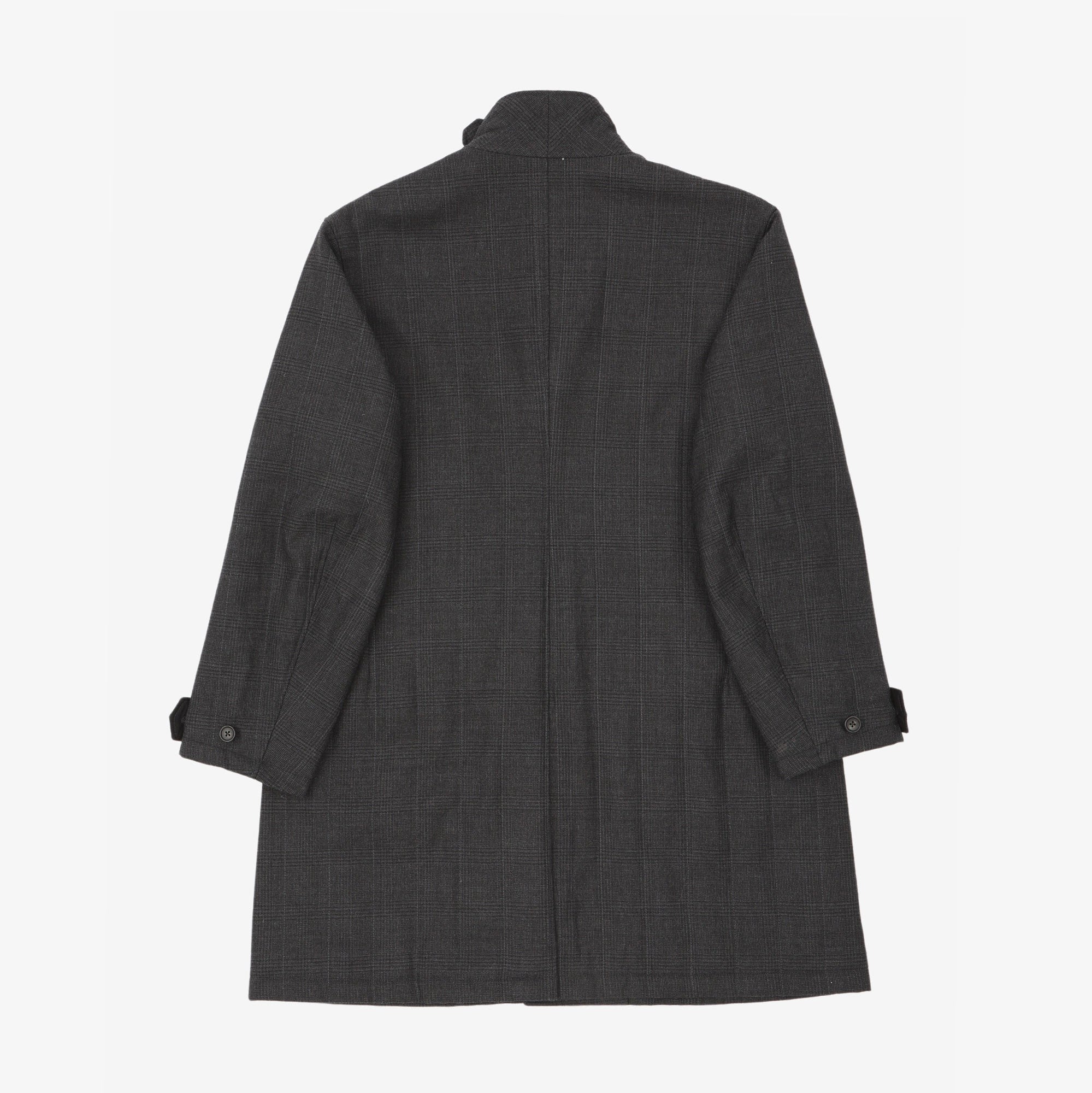 Houndstooth Long Coat