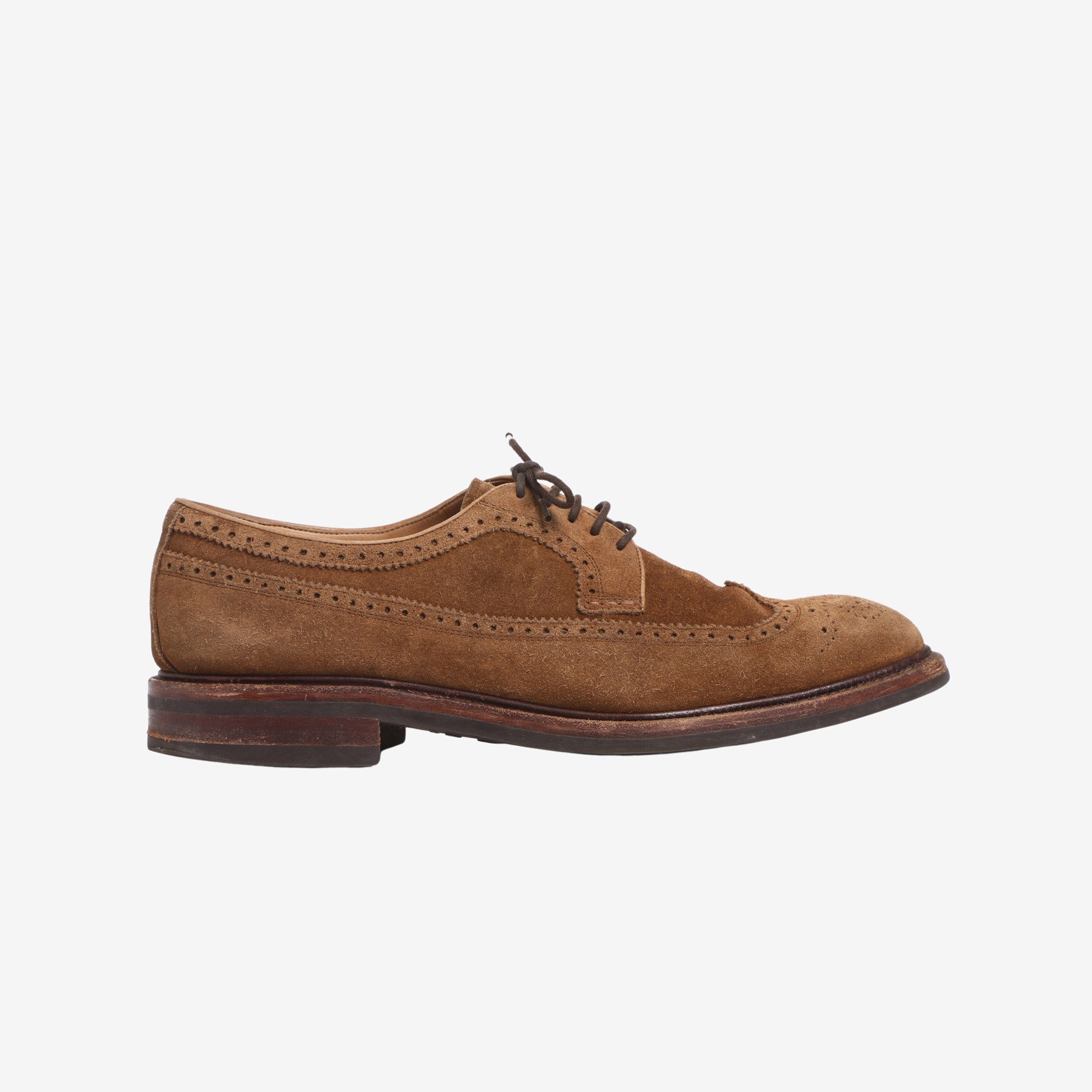 Suede Brogues