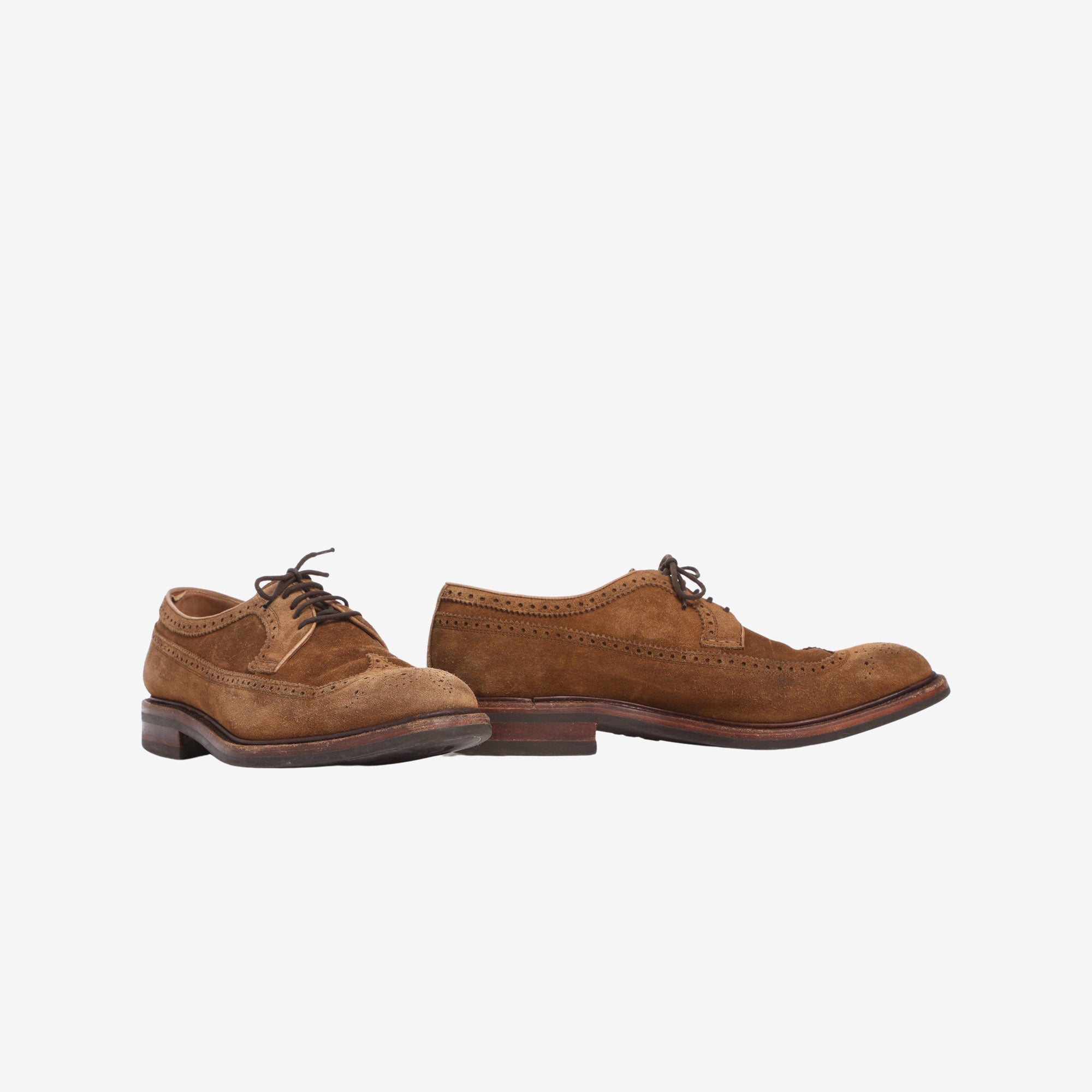 Suede Brogues