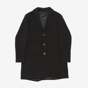 Wool Long Blazer Coat