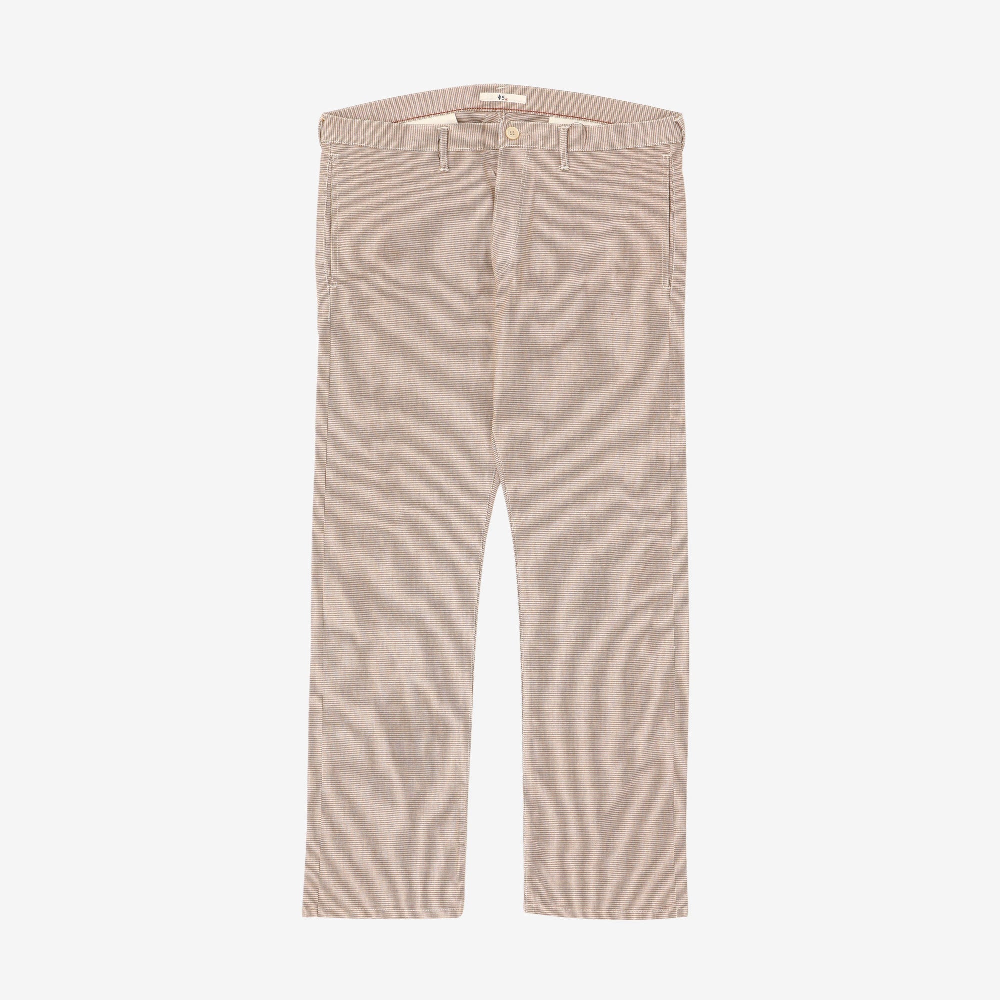 Micro Houndstooth Trousers