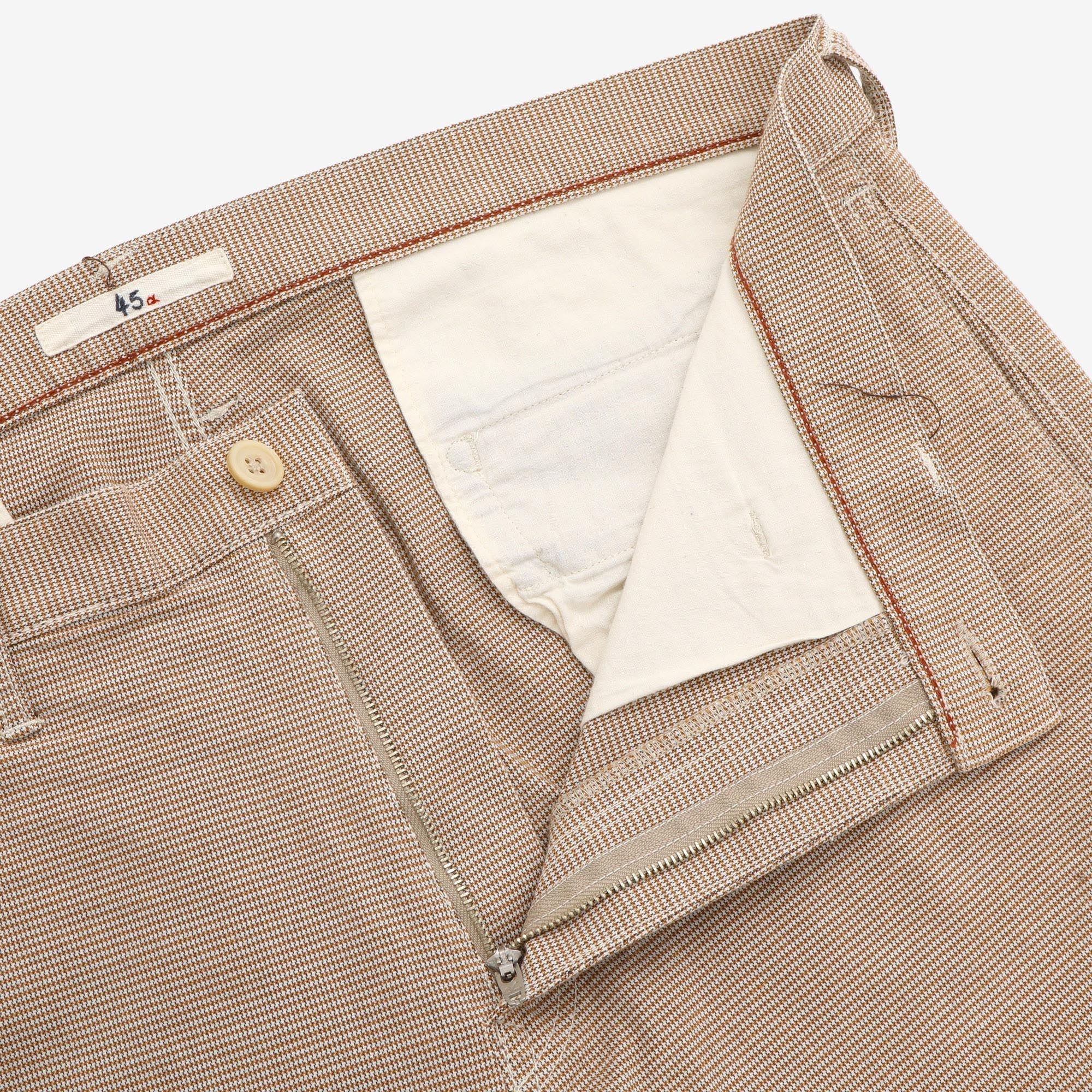 Micro Houndstooth Trousers