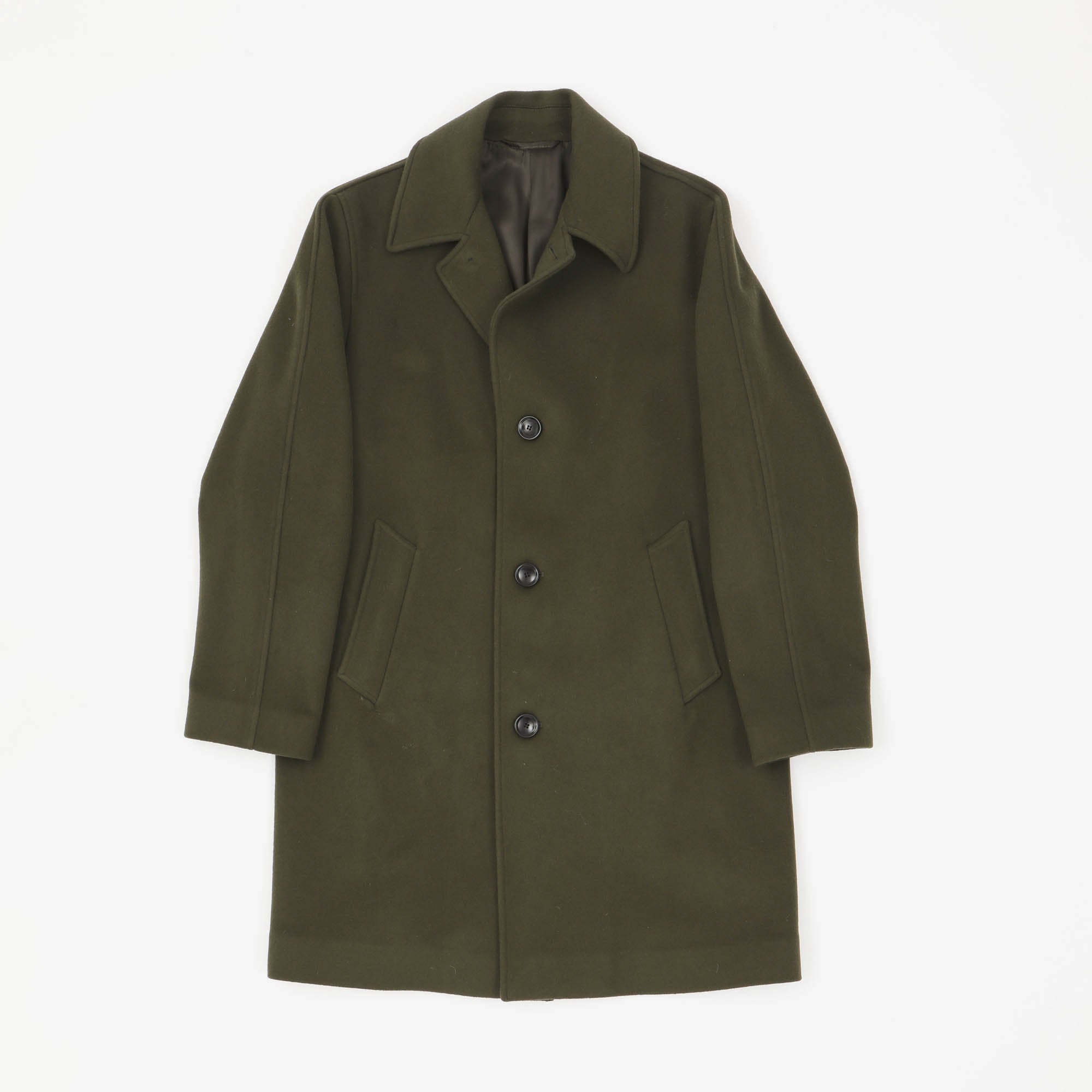 Wool Blend Overcoat