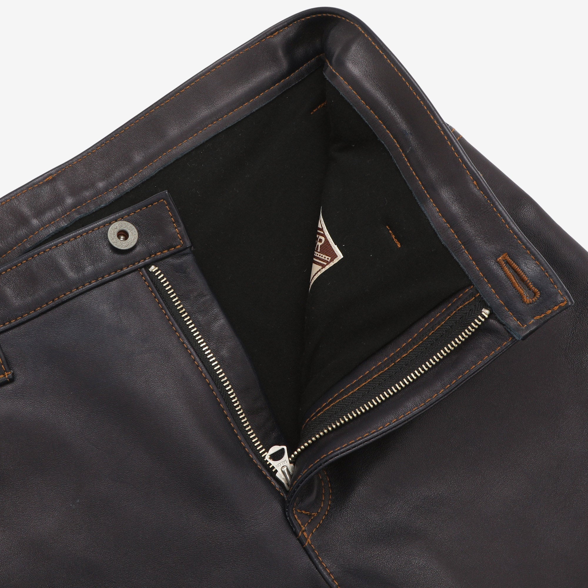 Indigo Horsehide Trousers