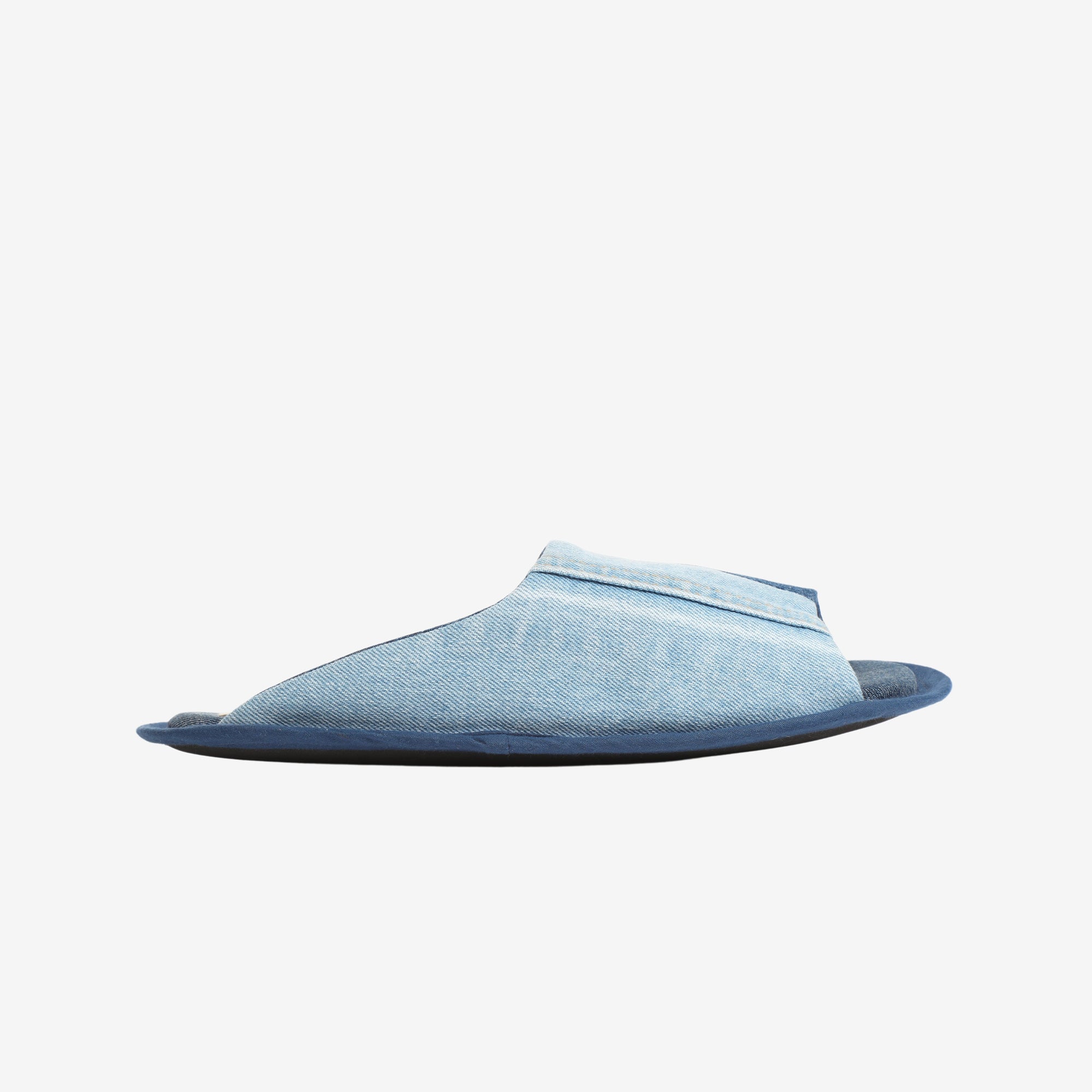 Up-cycled Denim Cut Off Slippers