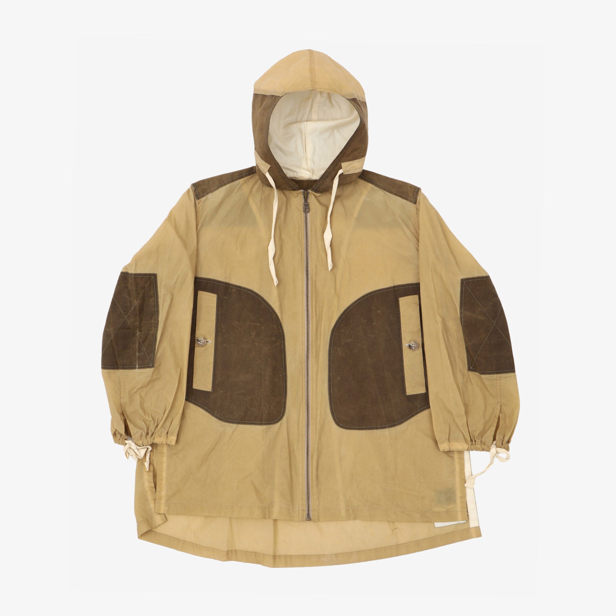 Panel Waxed Parka