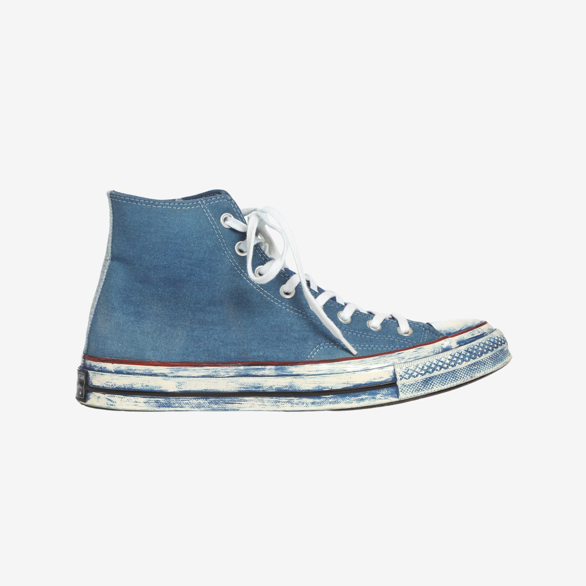 Indigo Dyed All Star Hi Tops