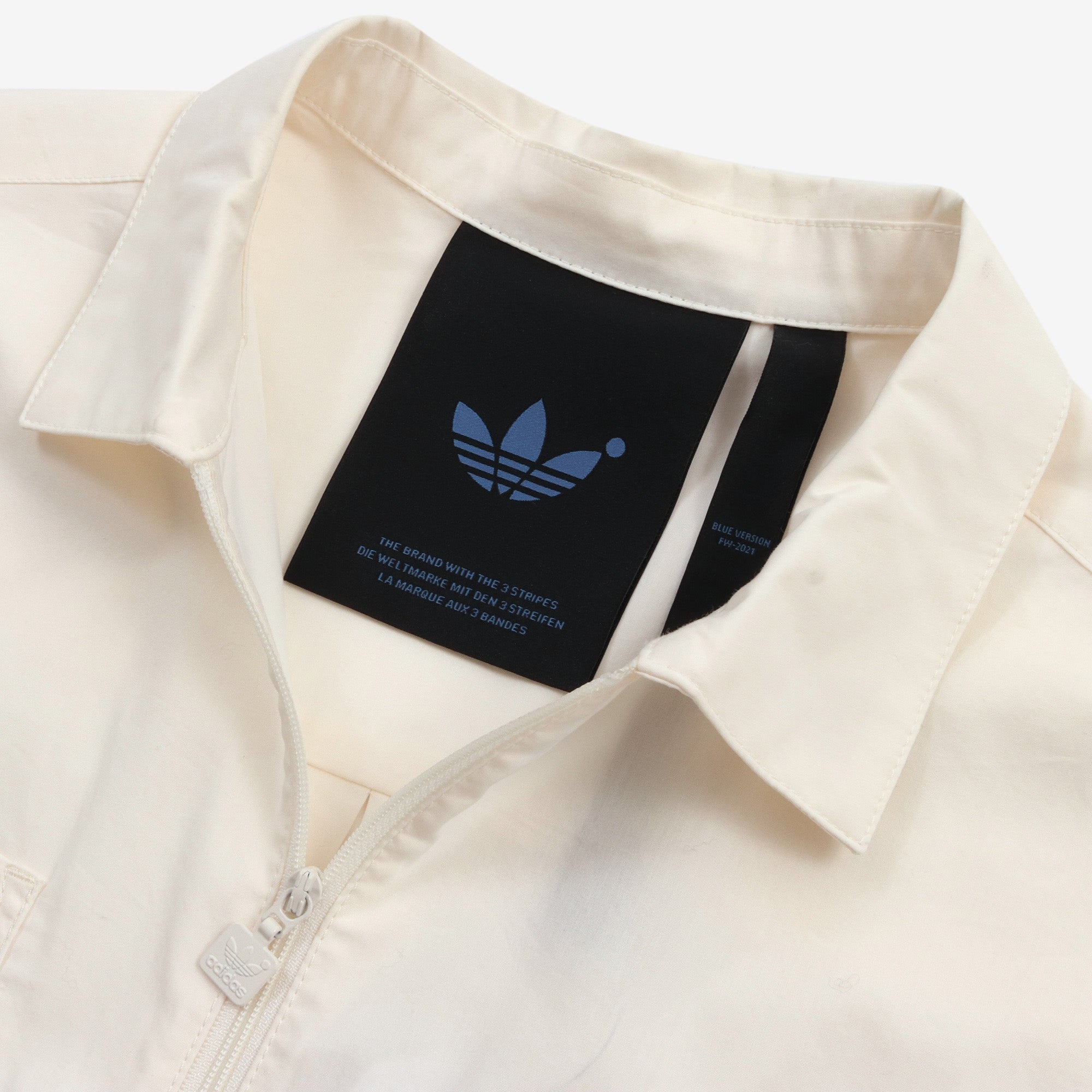 Blue Version Zip Up Shirt