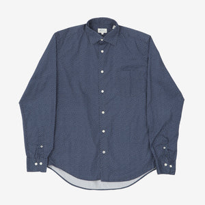 Patterned Button-down Shirt