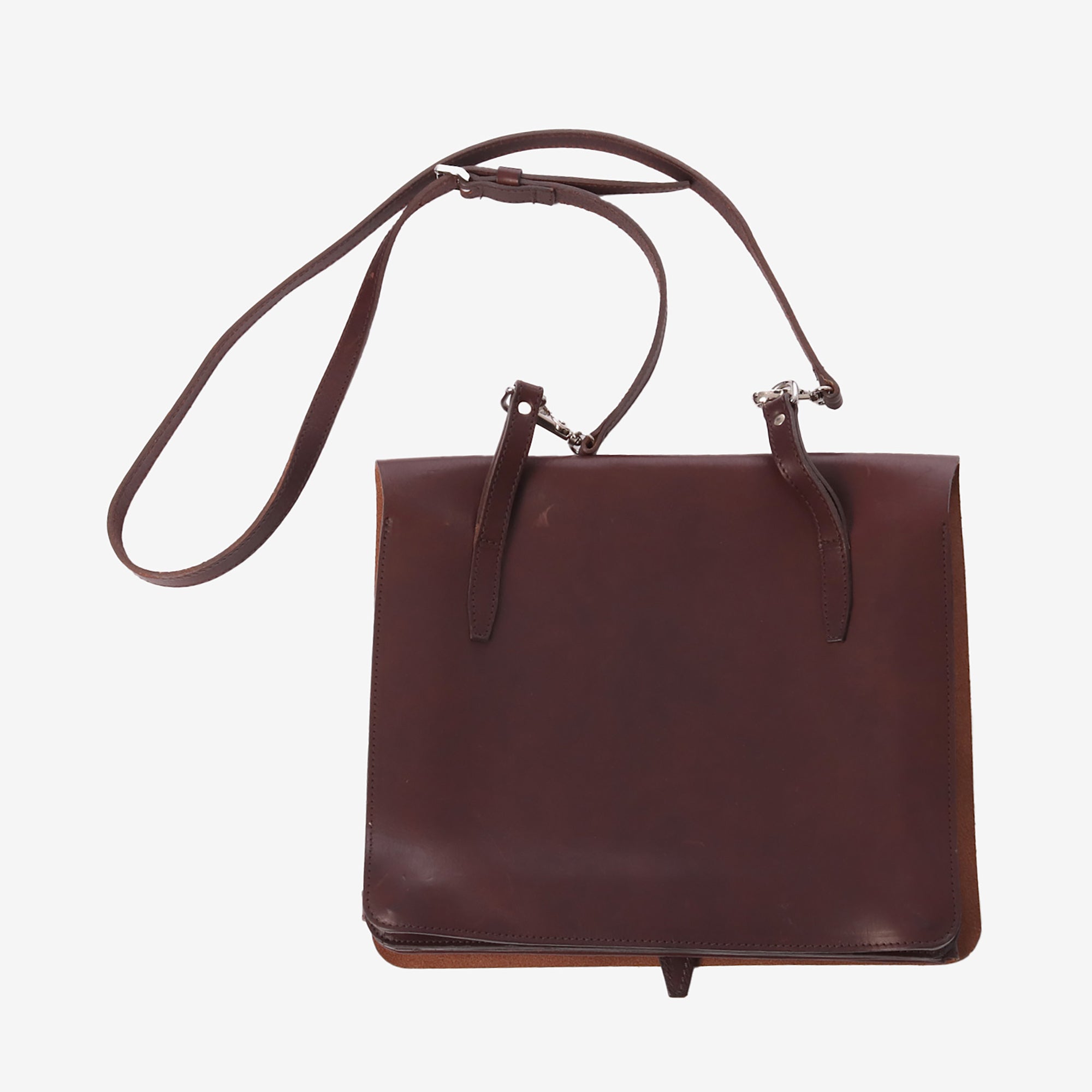 Leather Map Bag