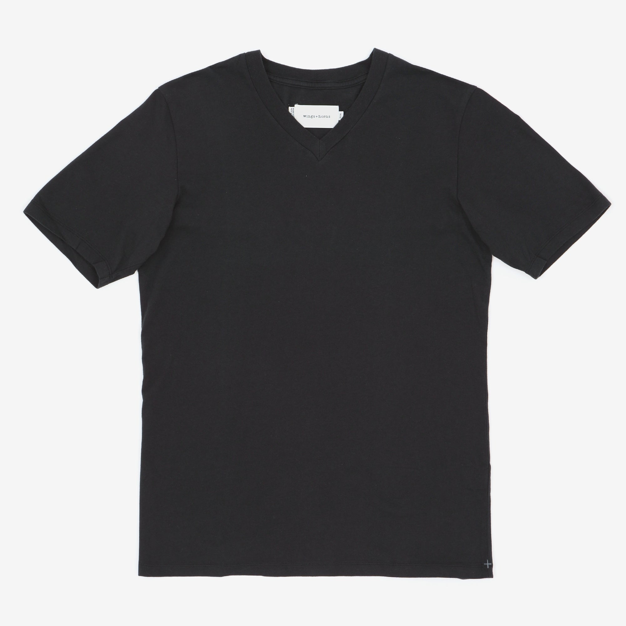 V Neck Cotton Tee