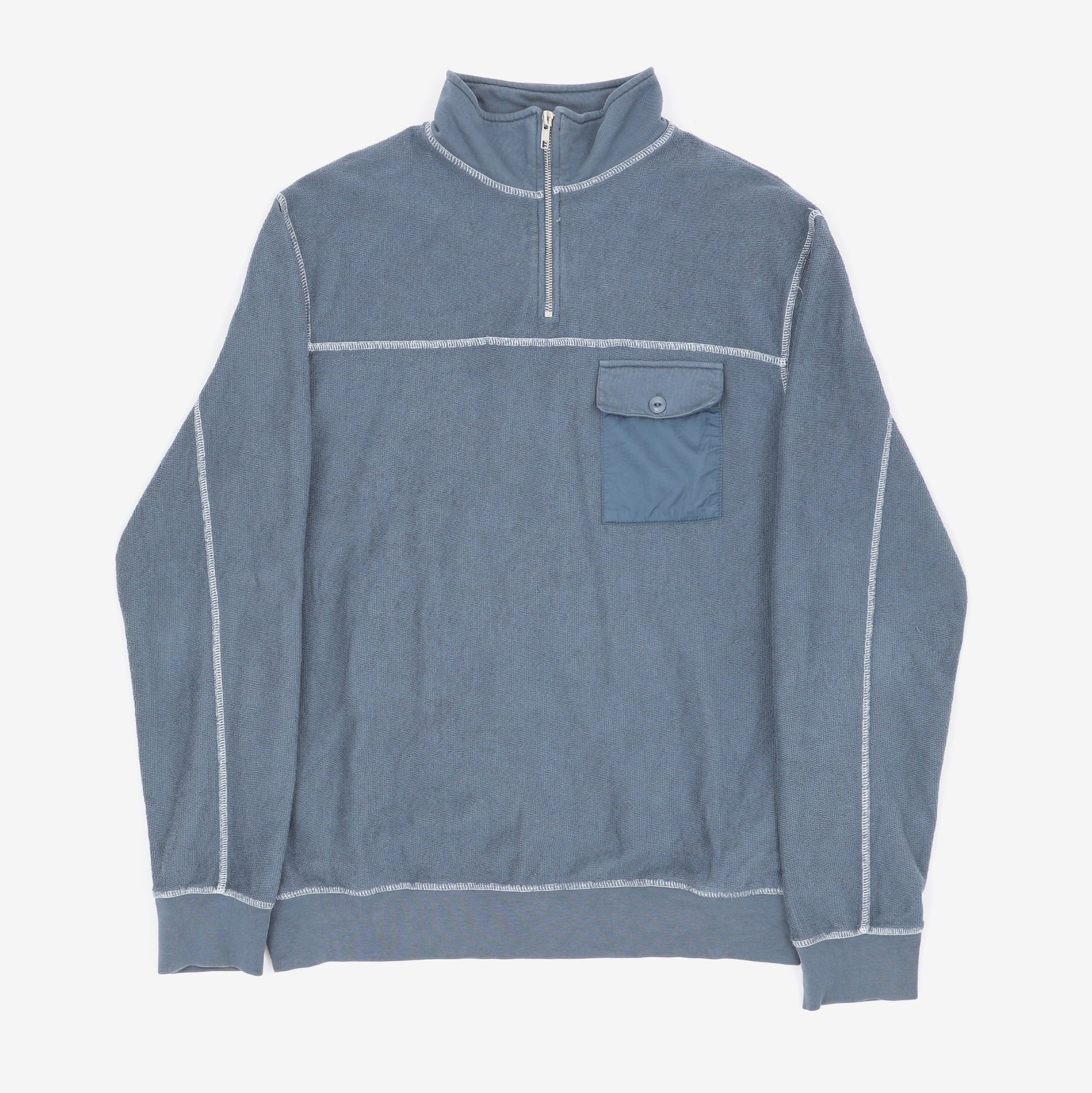 Half Zip Crew Sweat