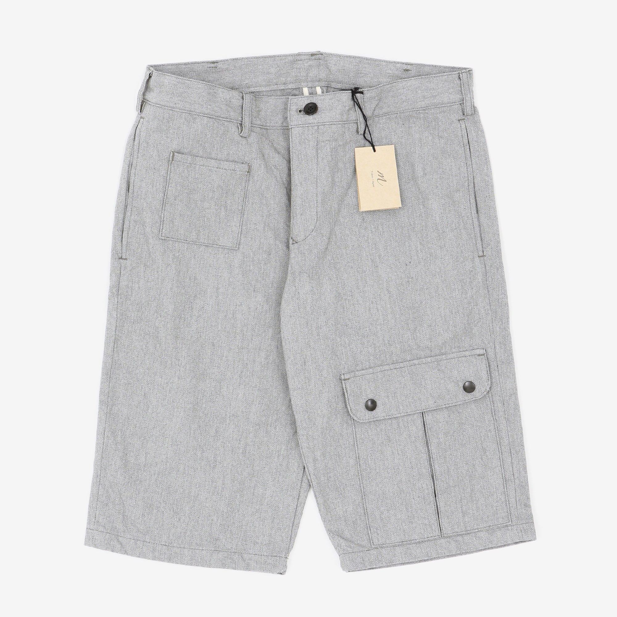 3/4 Canvas Shorts