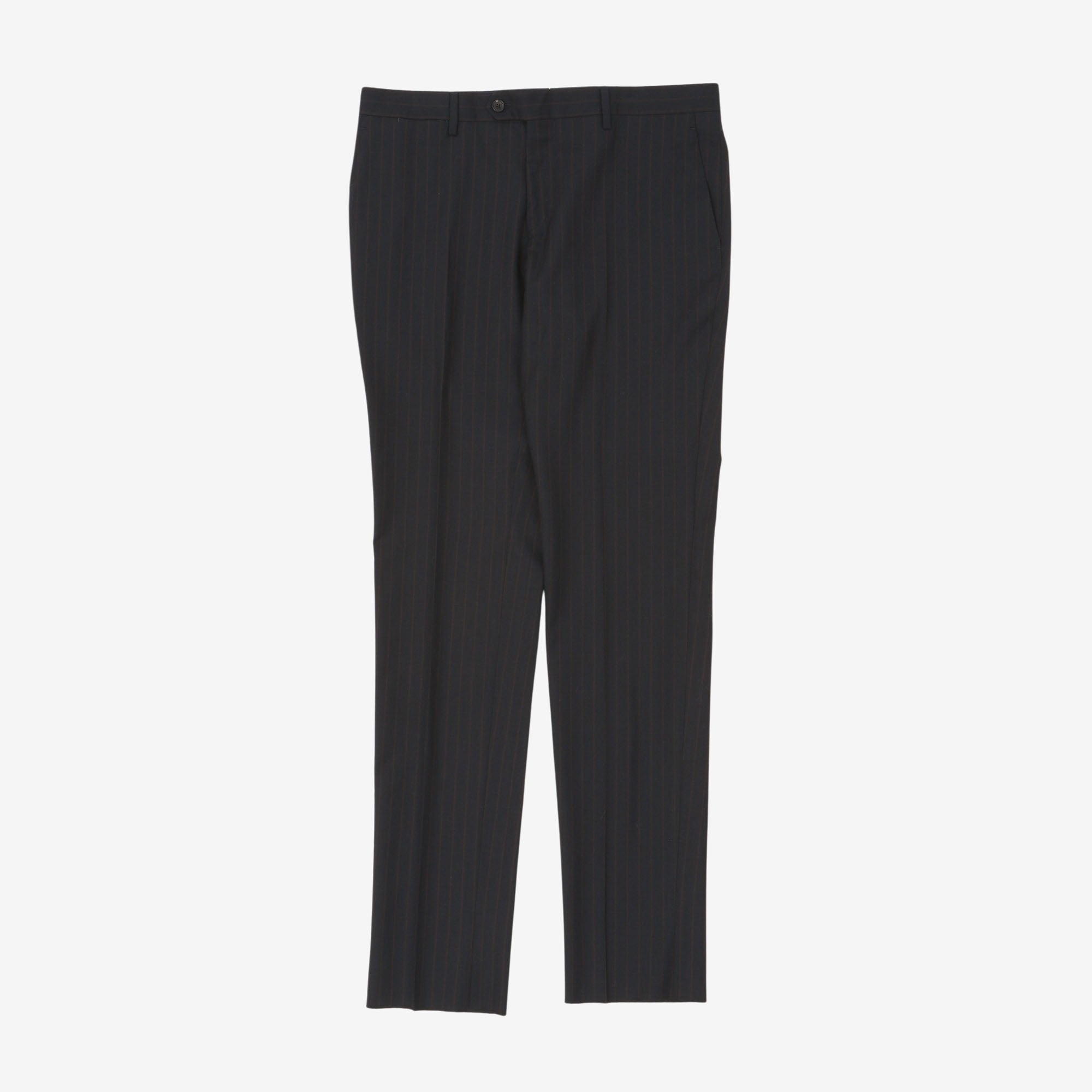Striped Wool Trousers