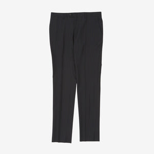 Striped Wool Trousers