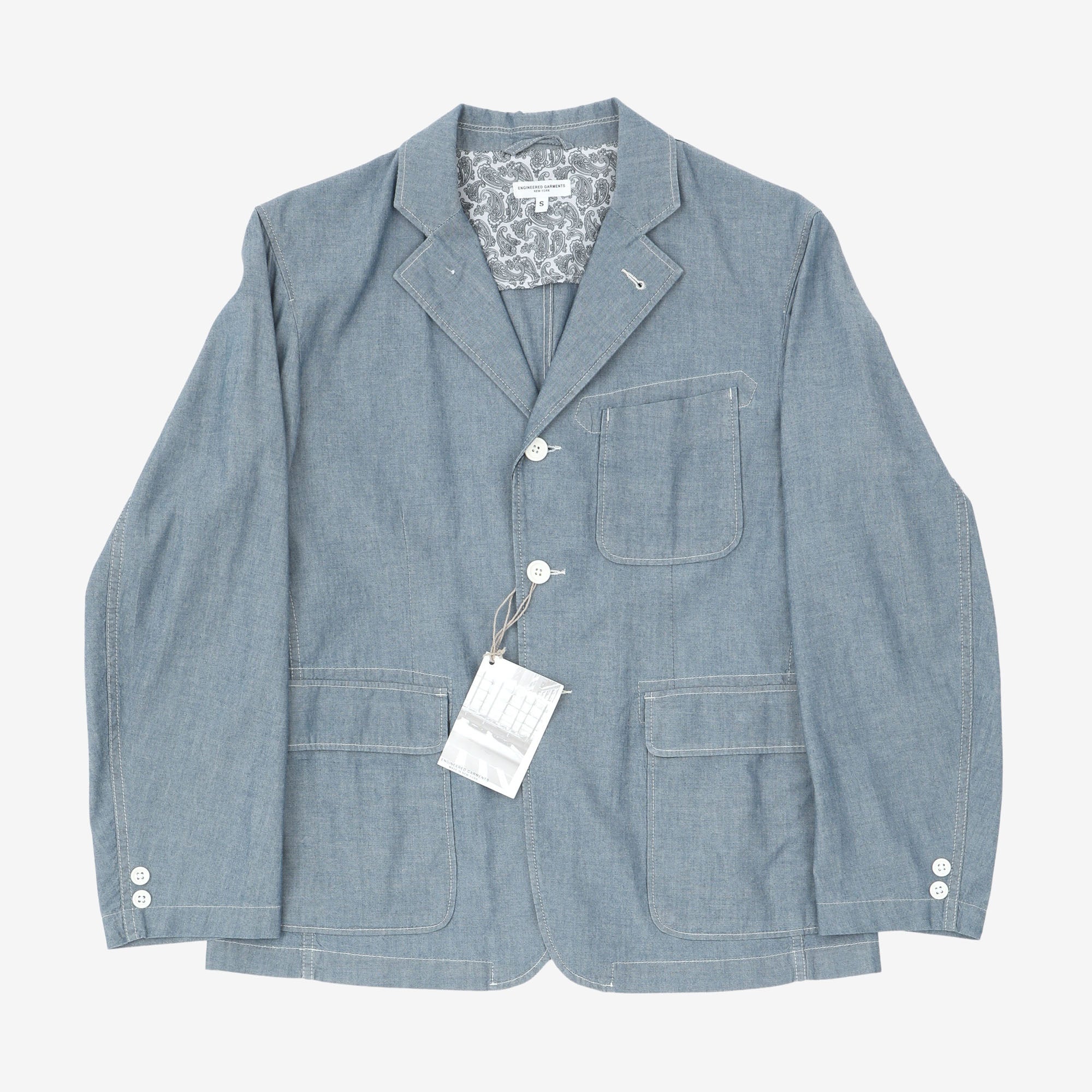 Chambray Baker Jacket