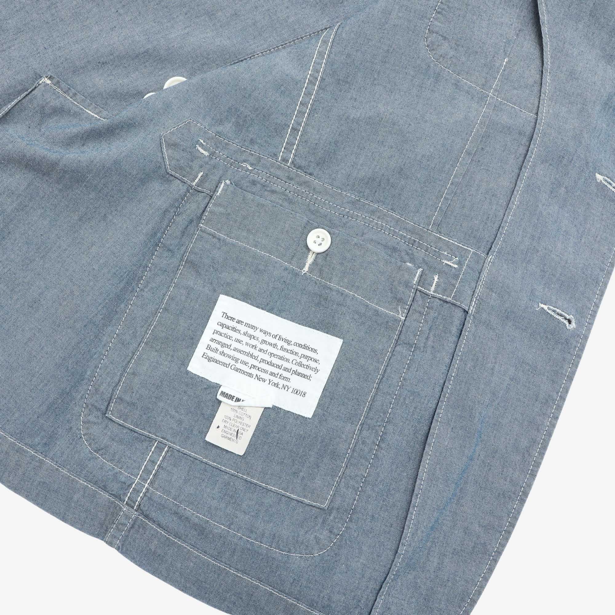 Chambray Baker Jacket