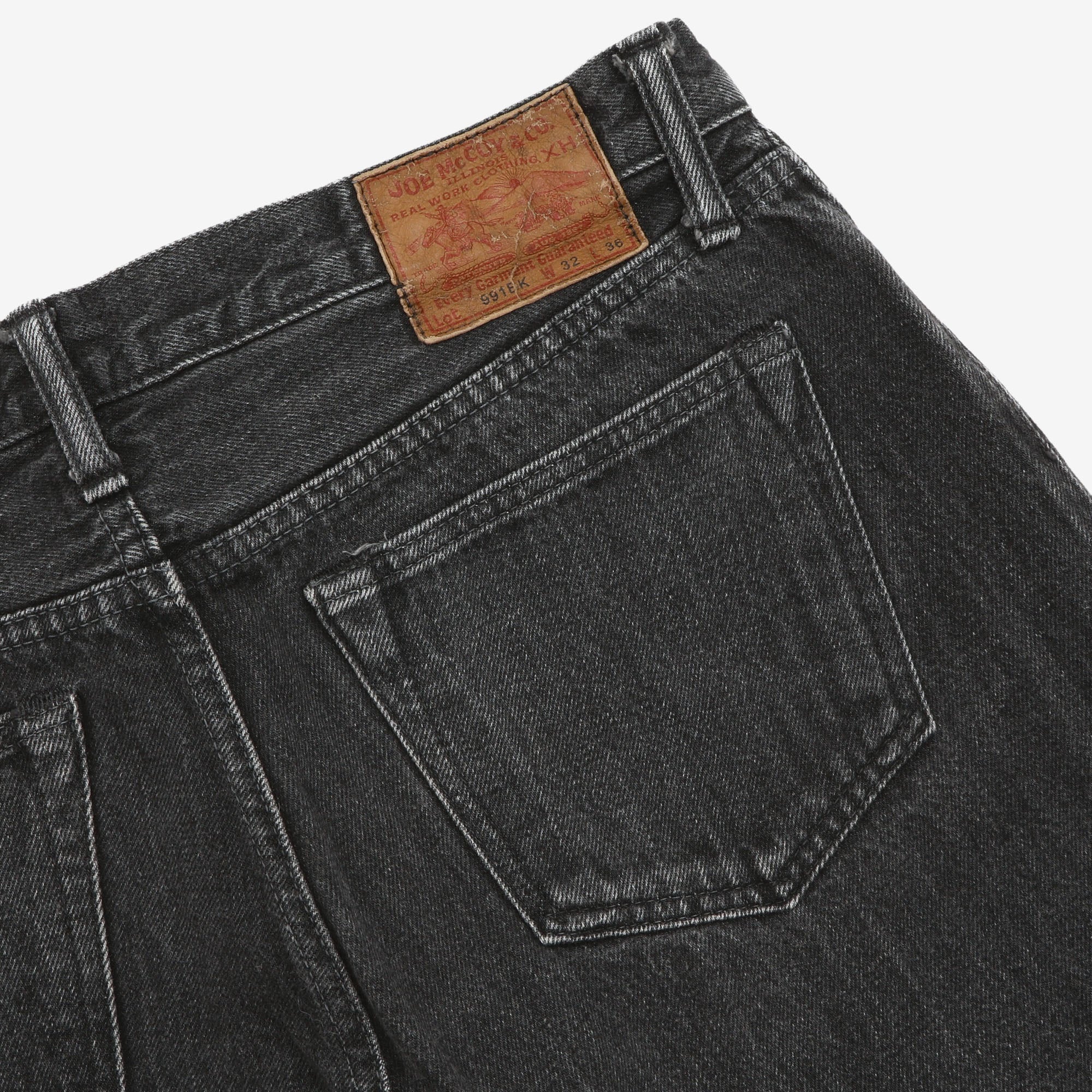 Lot 991BK Denim