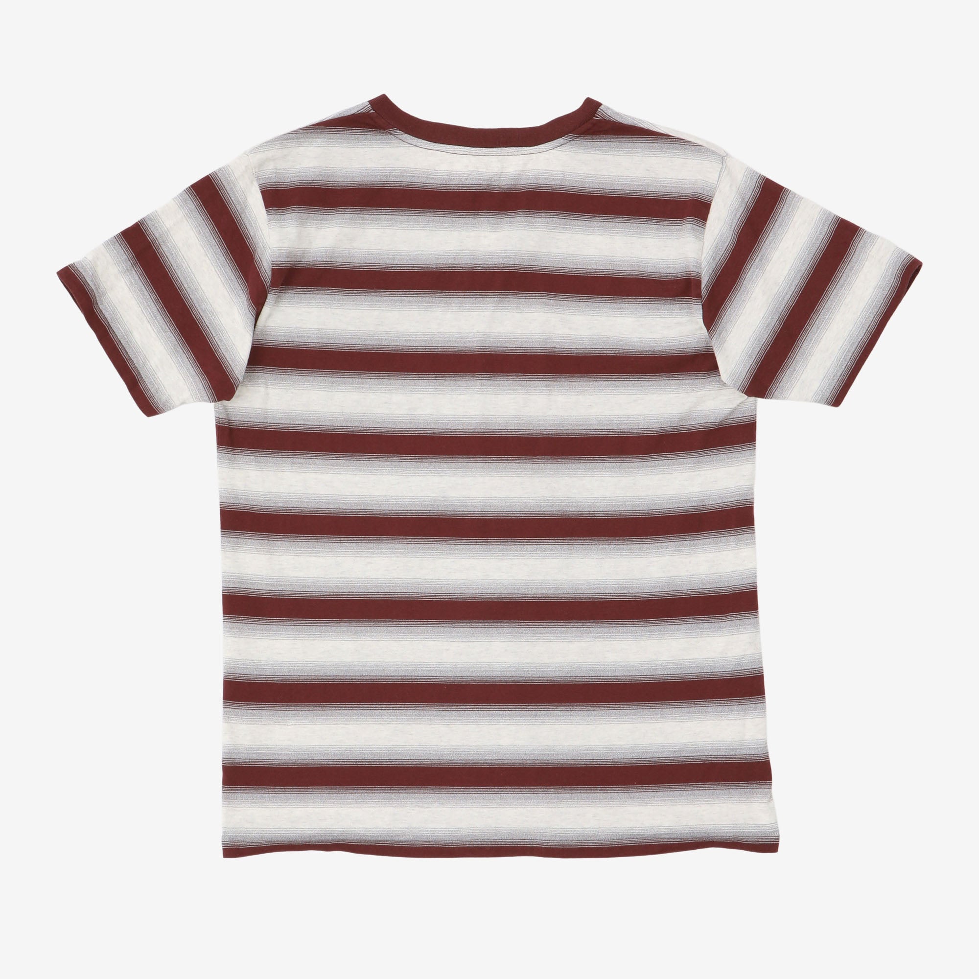 Striped V Neck T-Shirt