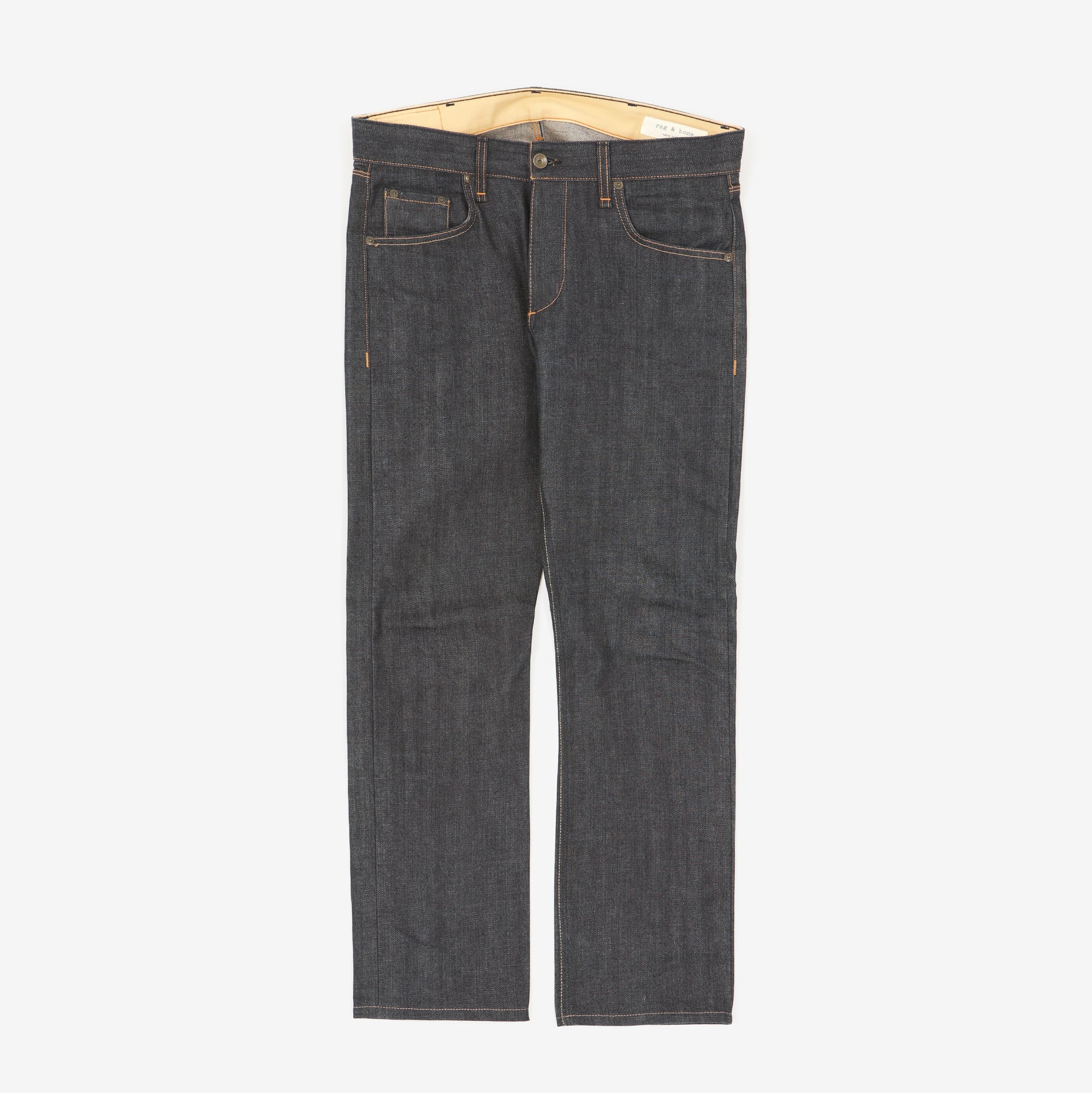 Straight Leg Selvedge Denim