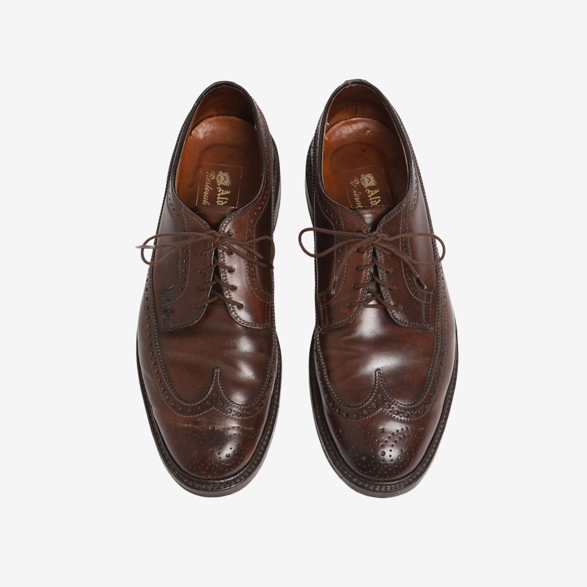 Shell Cordovan Long Wing Blucher
