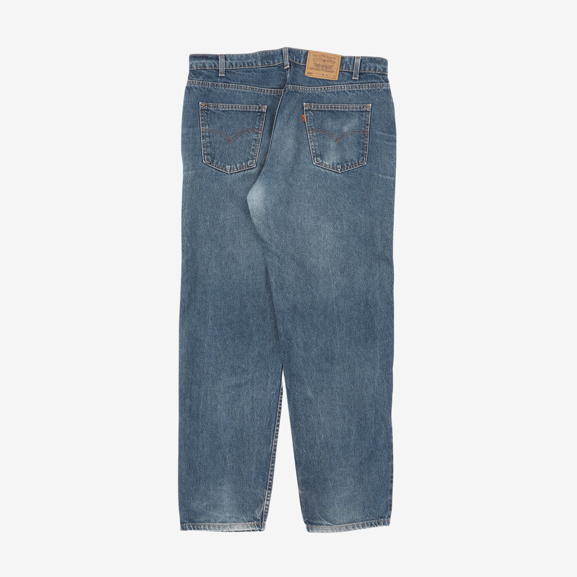 90s Lot 550 Orange Tab Denim