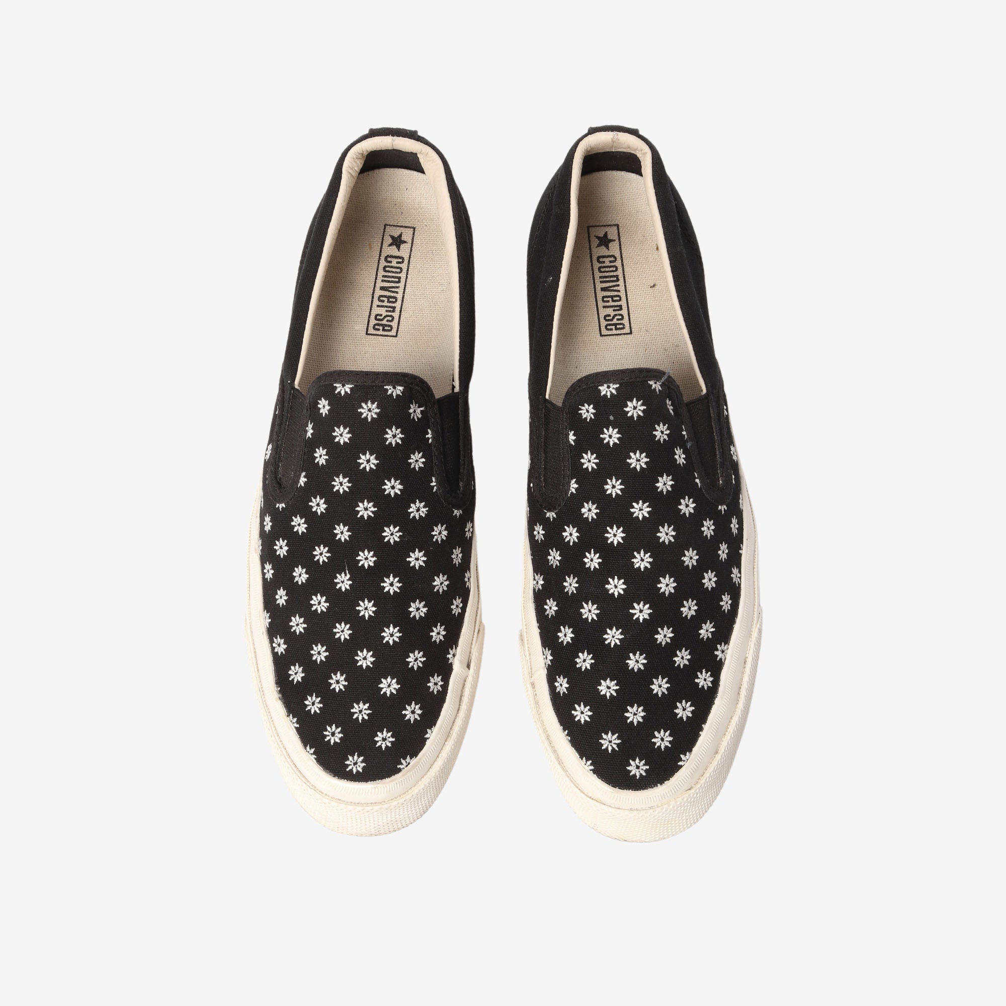Floral Slip On Sneakers