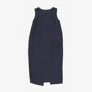 Linen Pinafore Dress
