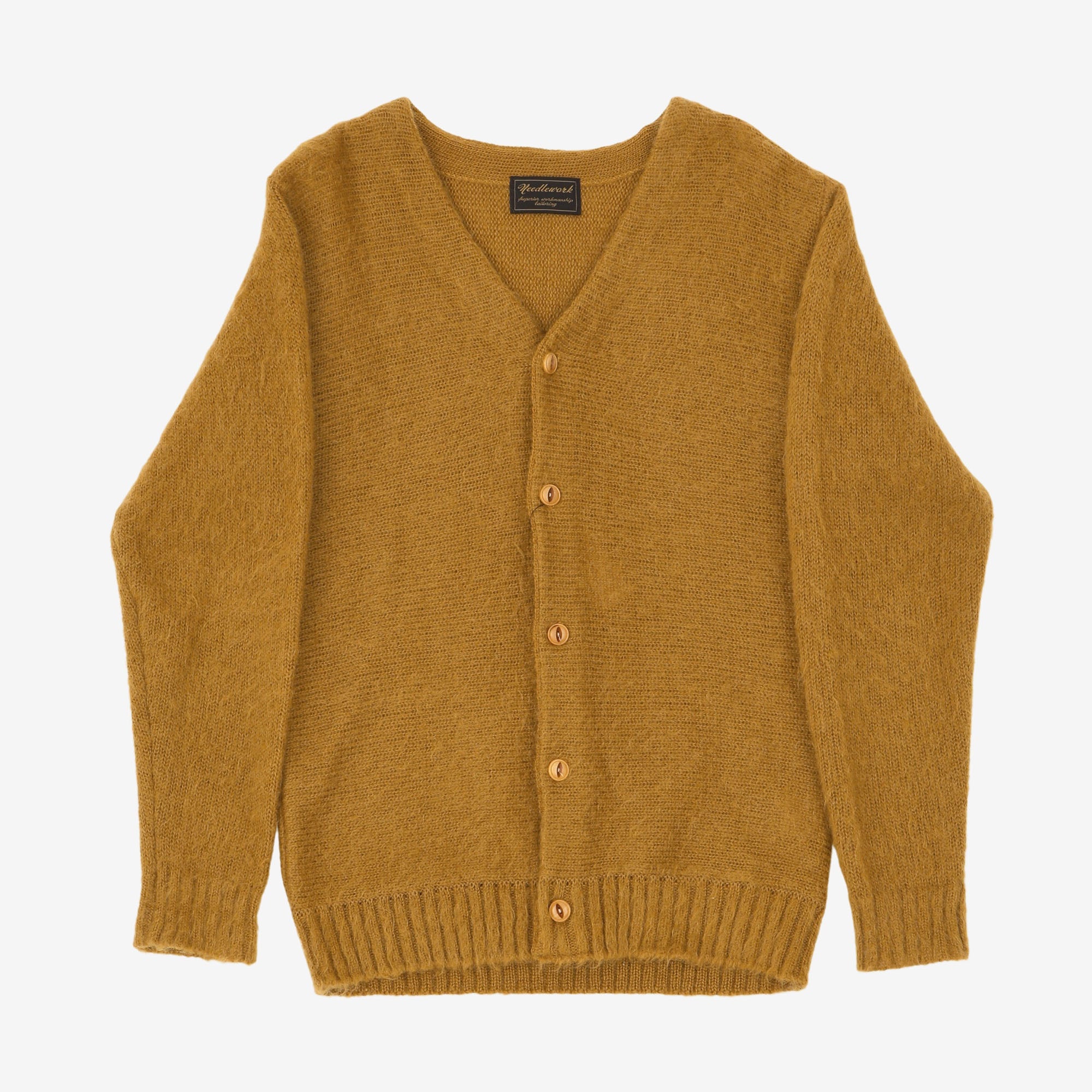 Wool V Neck Cardigan