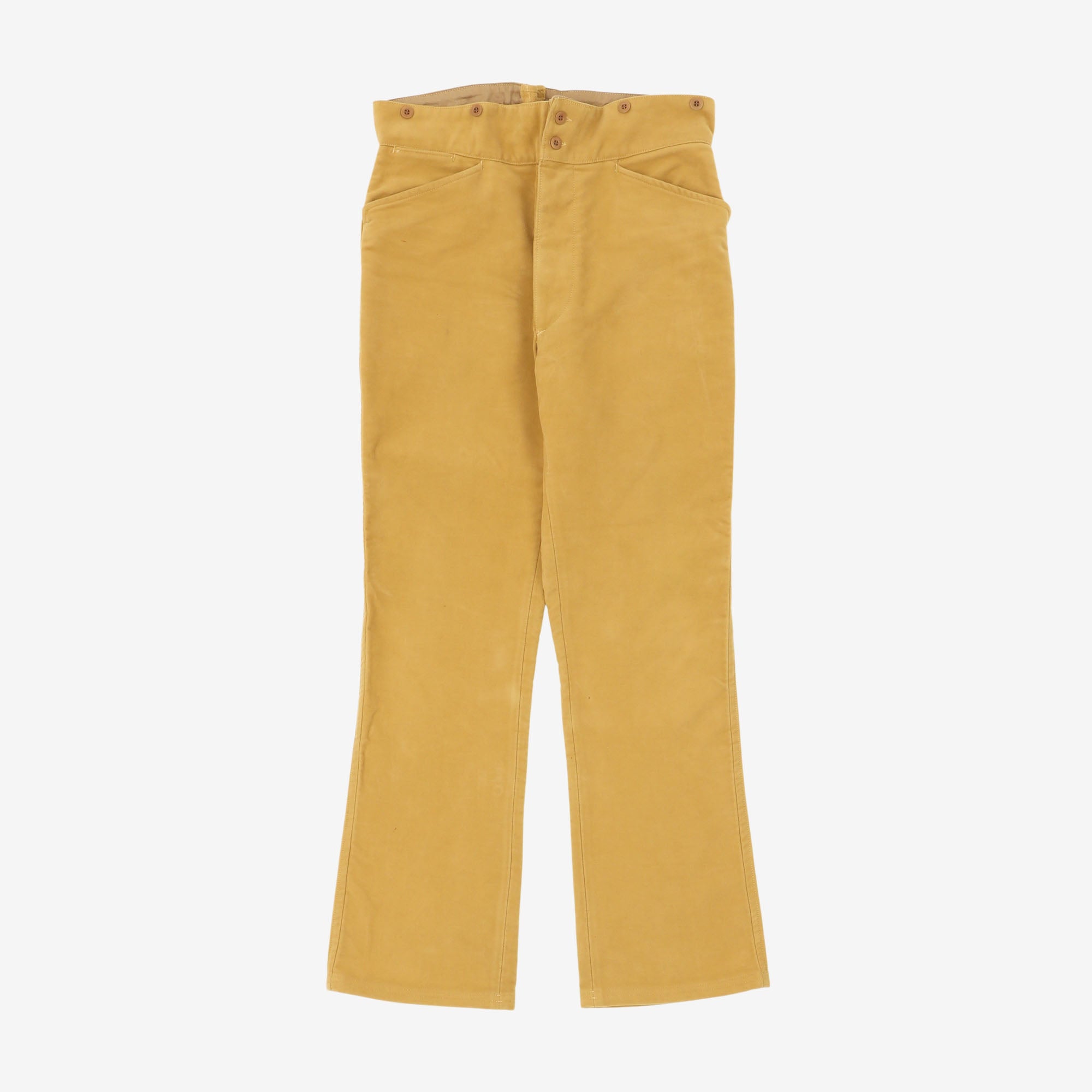 Moleskin Cinch Back Trousers