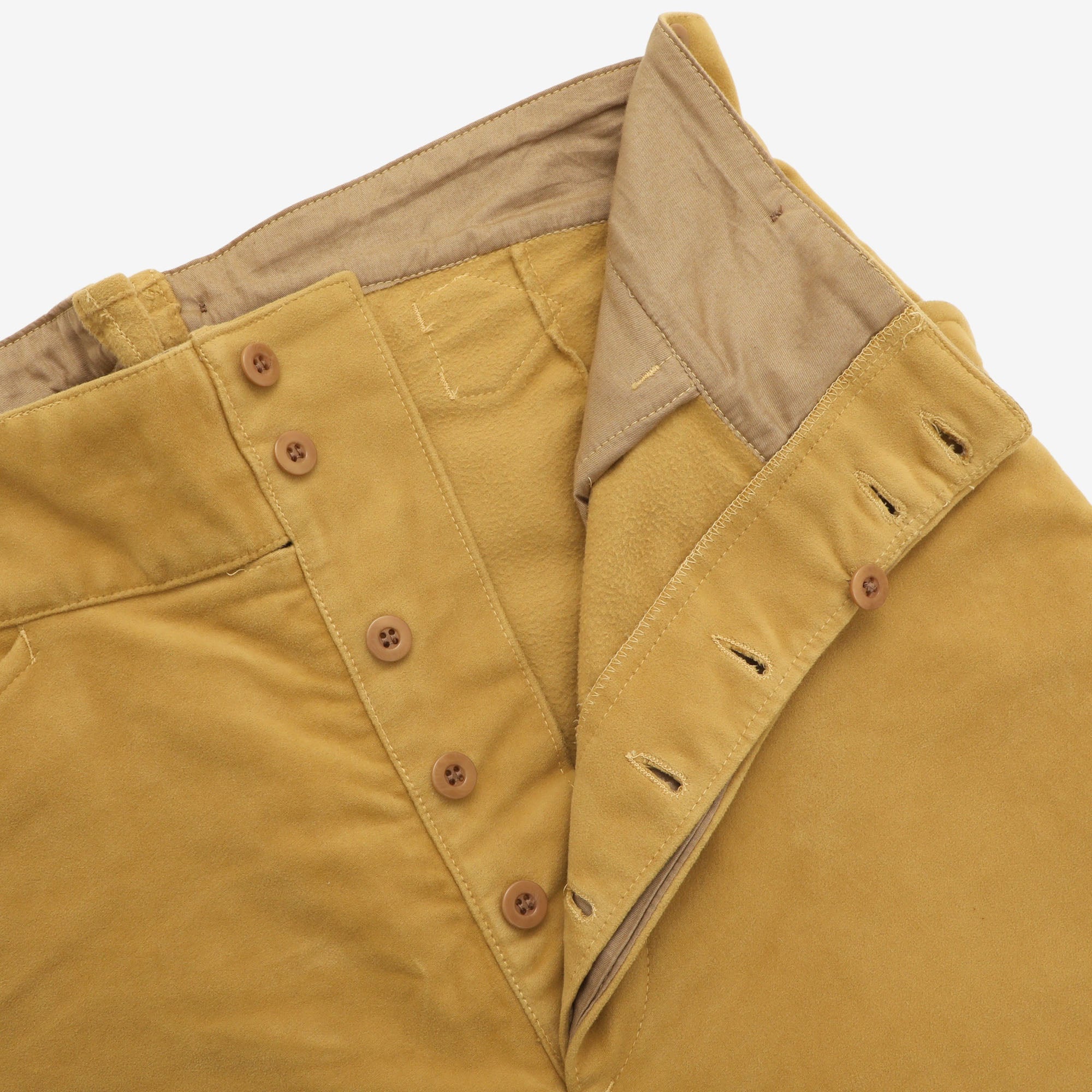 Moleskin Cinch Back Trousers
