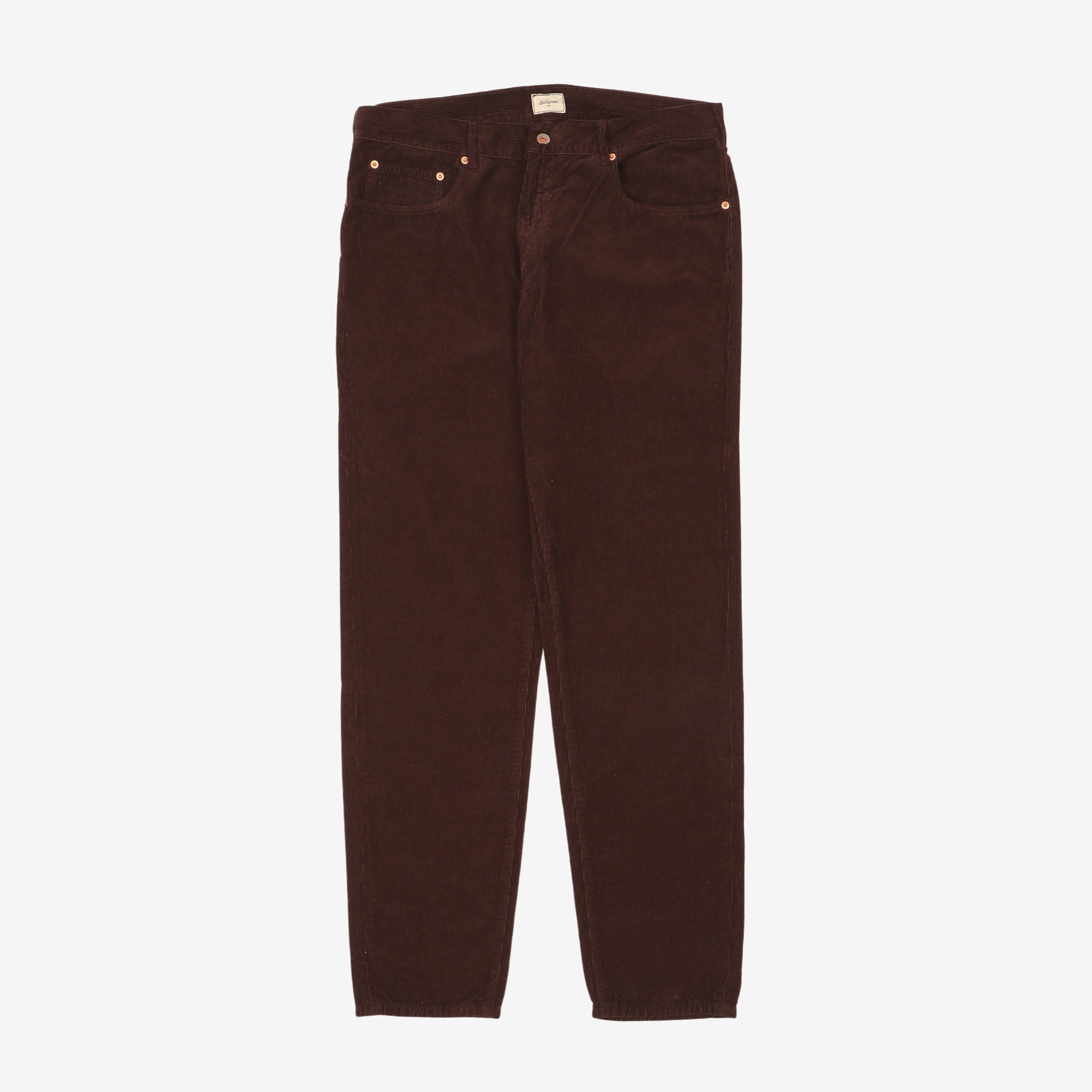 Slim Fit Corduroy Trousers