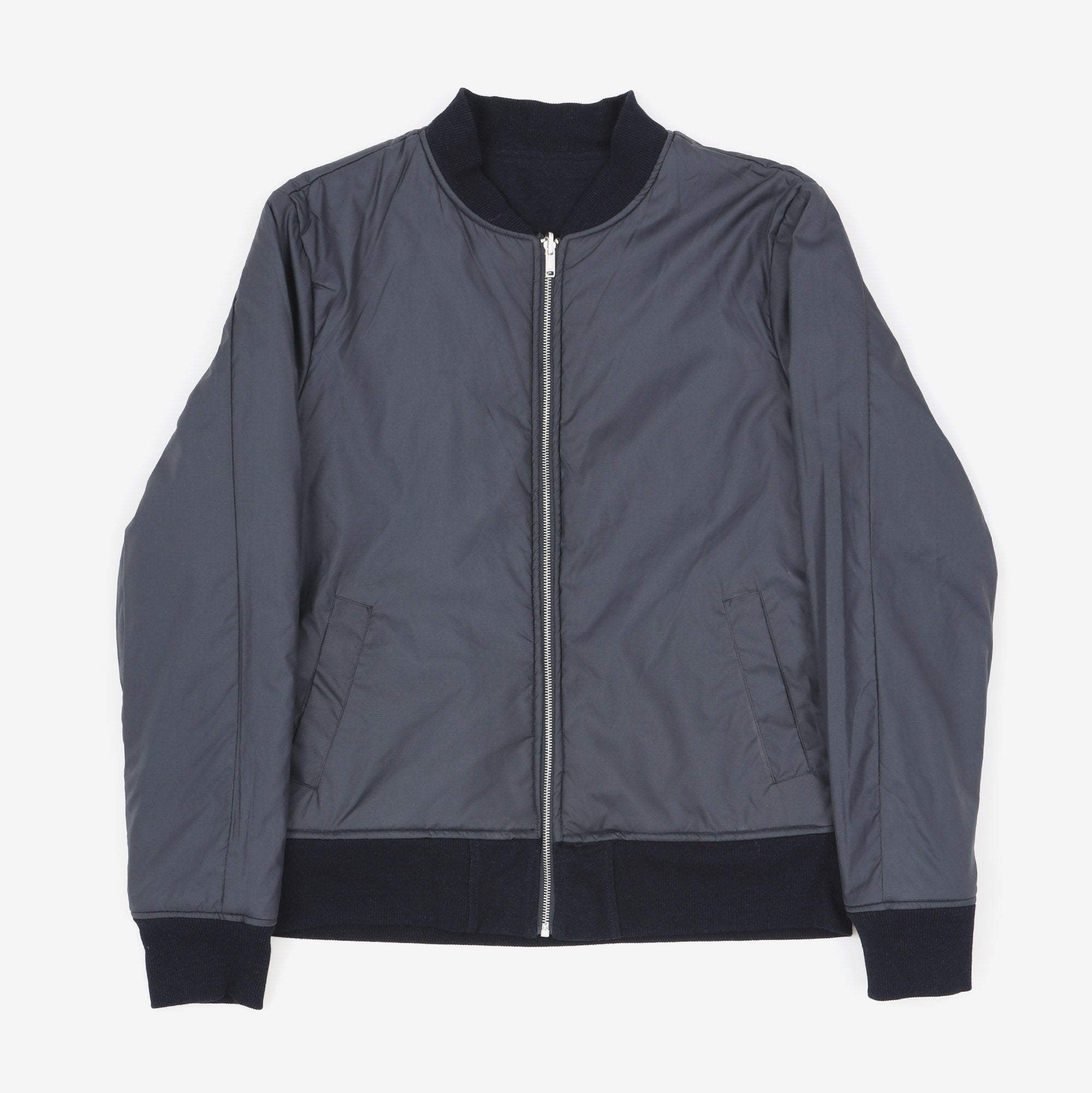 Reversible Nylon Bomber Jacket
